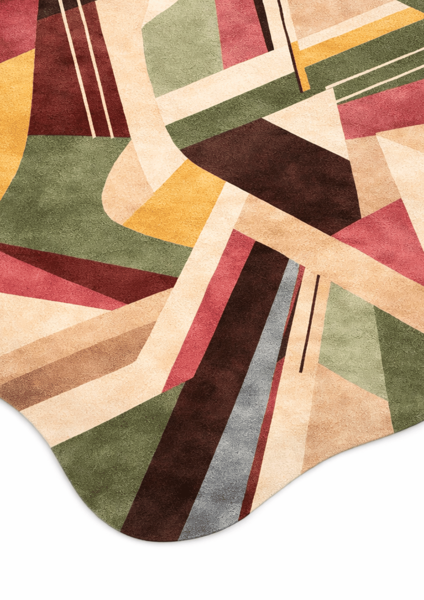 Woolen Handtufted Carpet_  Atelier Flux