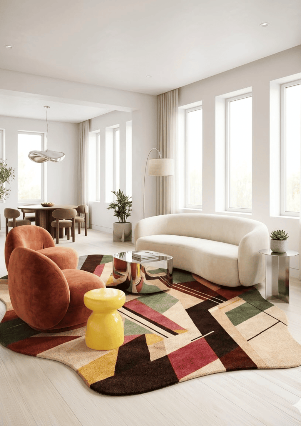 Woolen Handtufted Carpet_  Atelier Flux