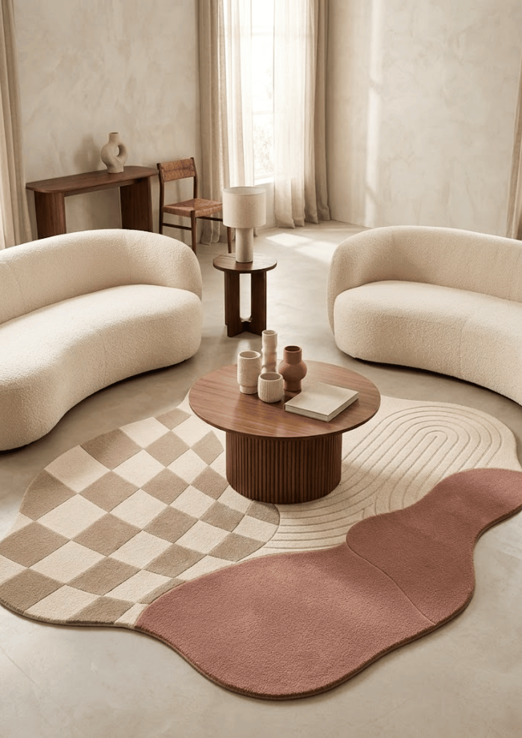 Woolen Handtufted Carpet - Brume
