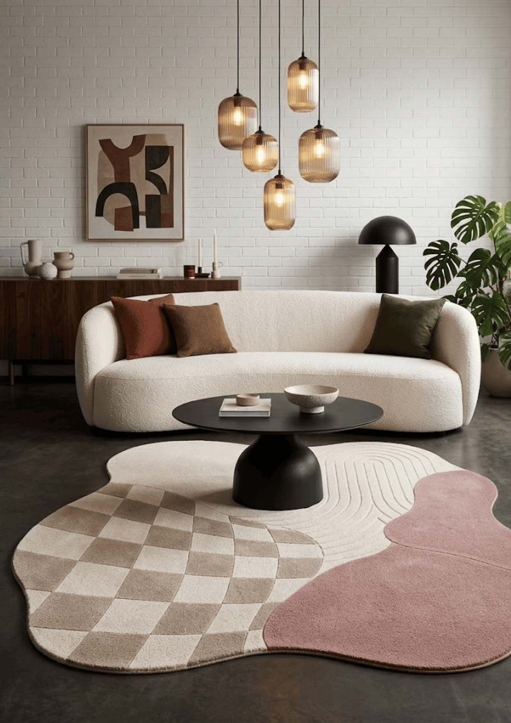Woolen Handtufted Carpet - Brume