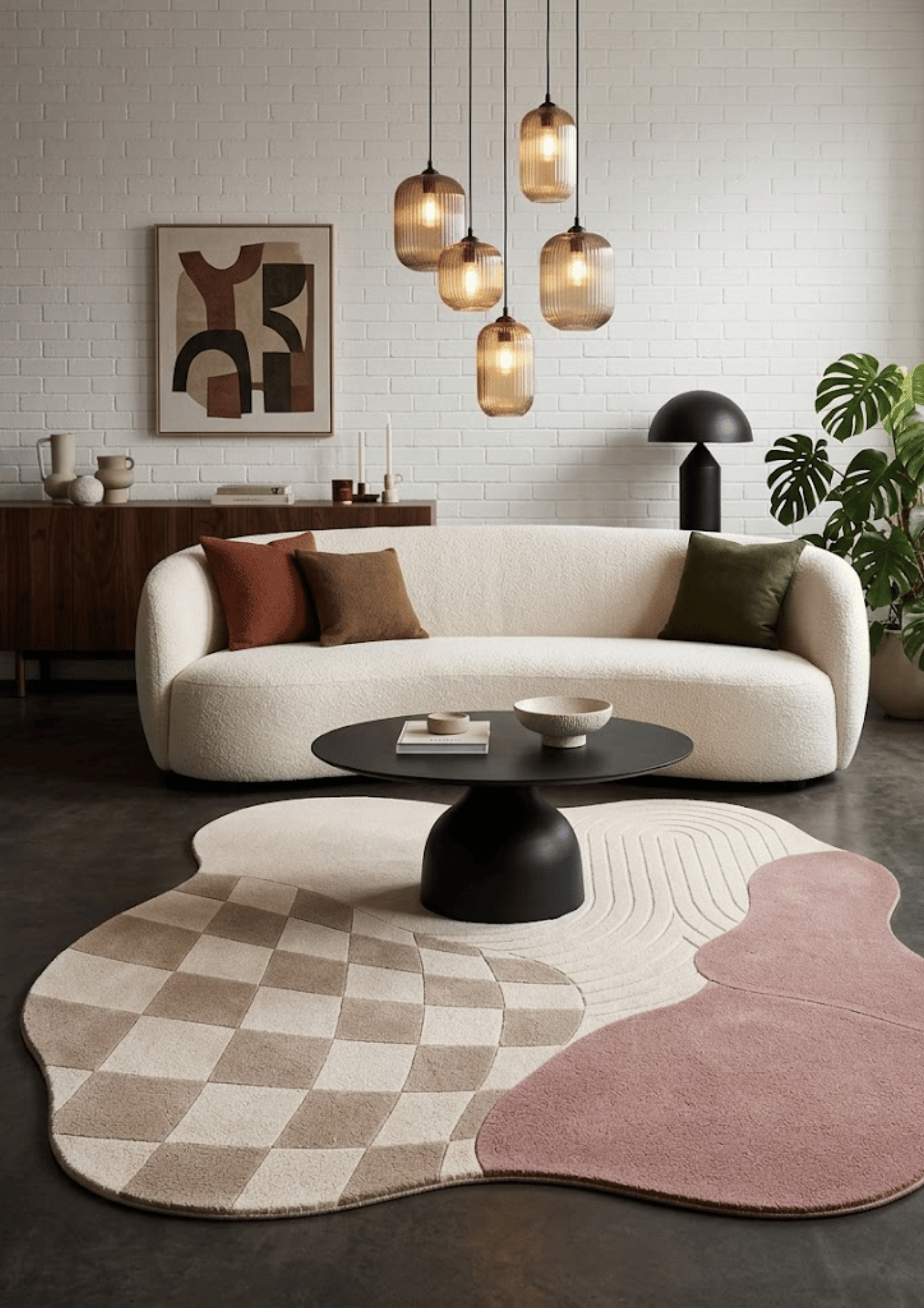 Woolen Handtufted Carpet - Brume