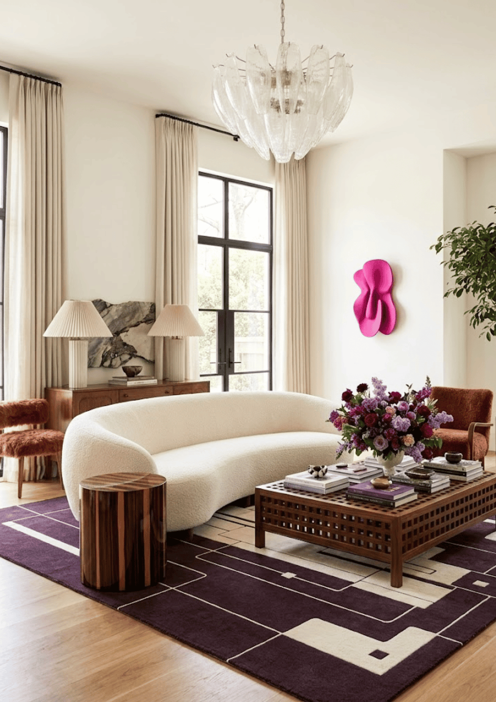 Woolen Handtufted Carpet - Formline Checo