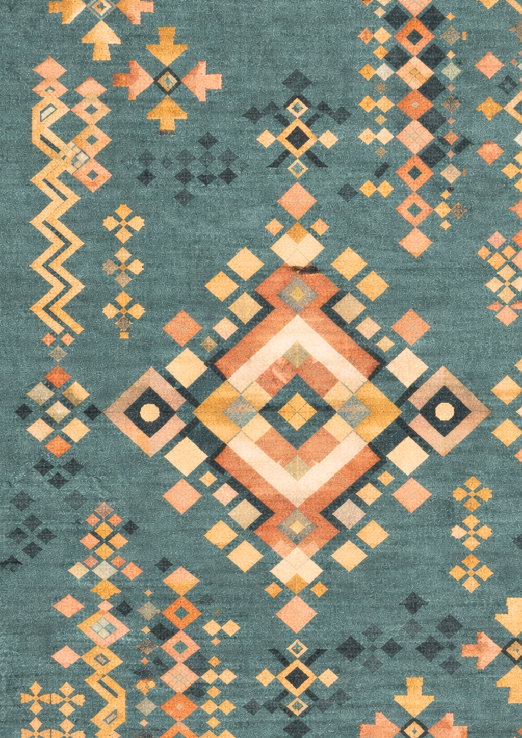 Woolen Handtufted Carpet_ Neelvansh