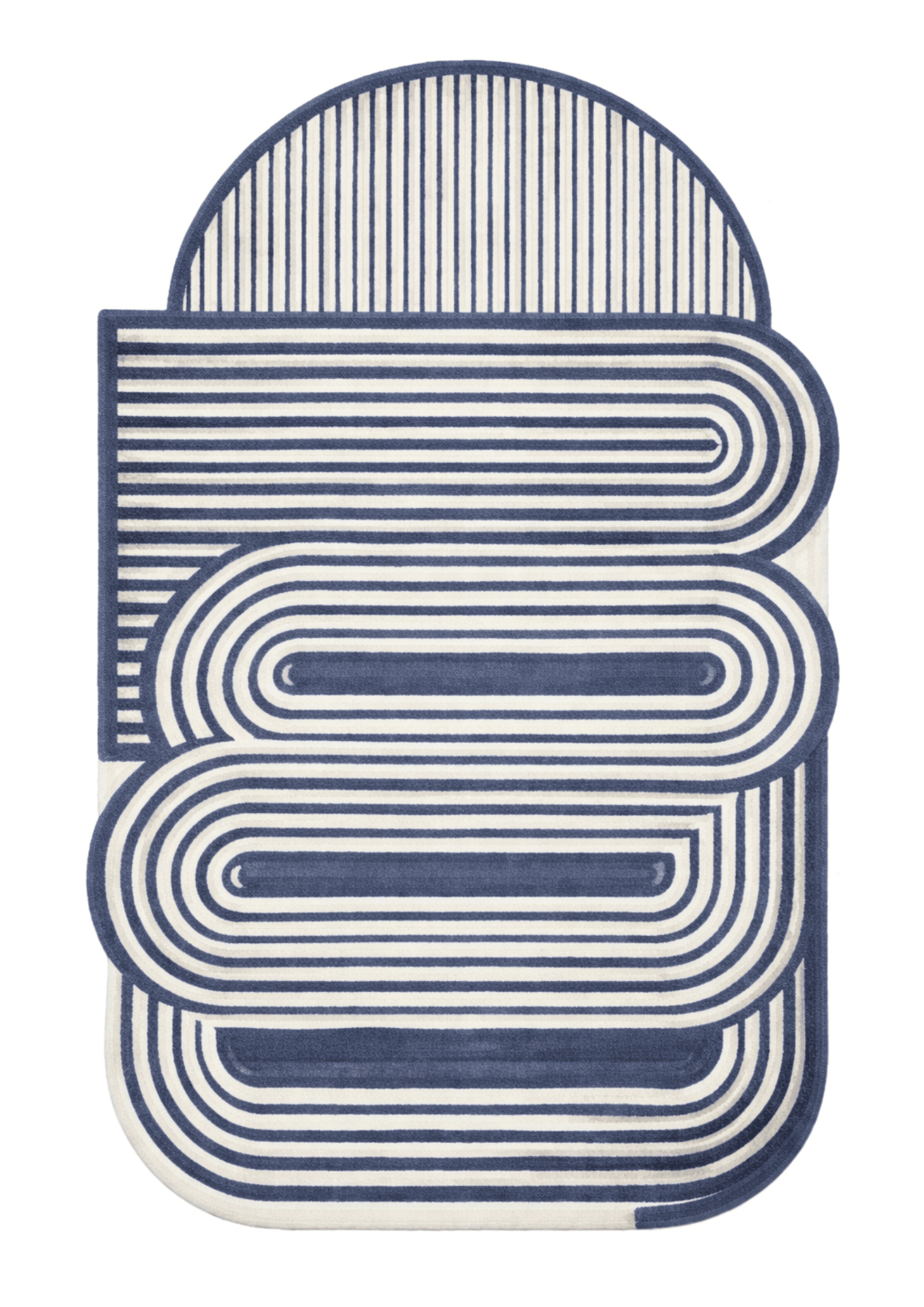 Woolen Handtufted Carpet_ Nord Curve