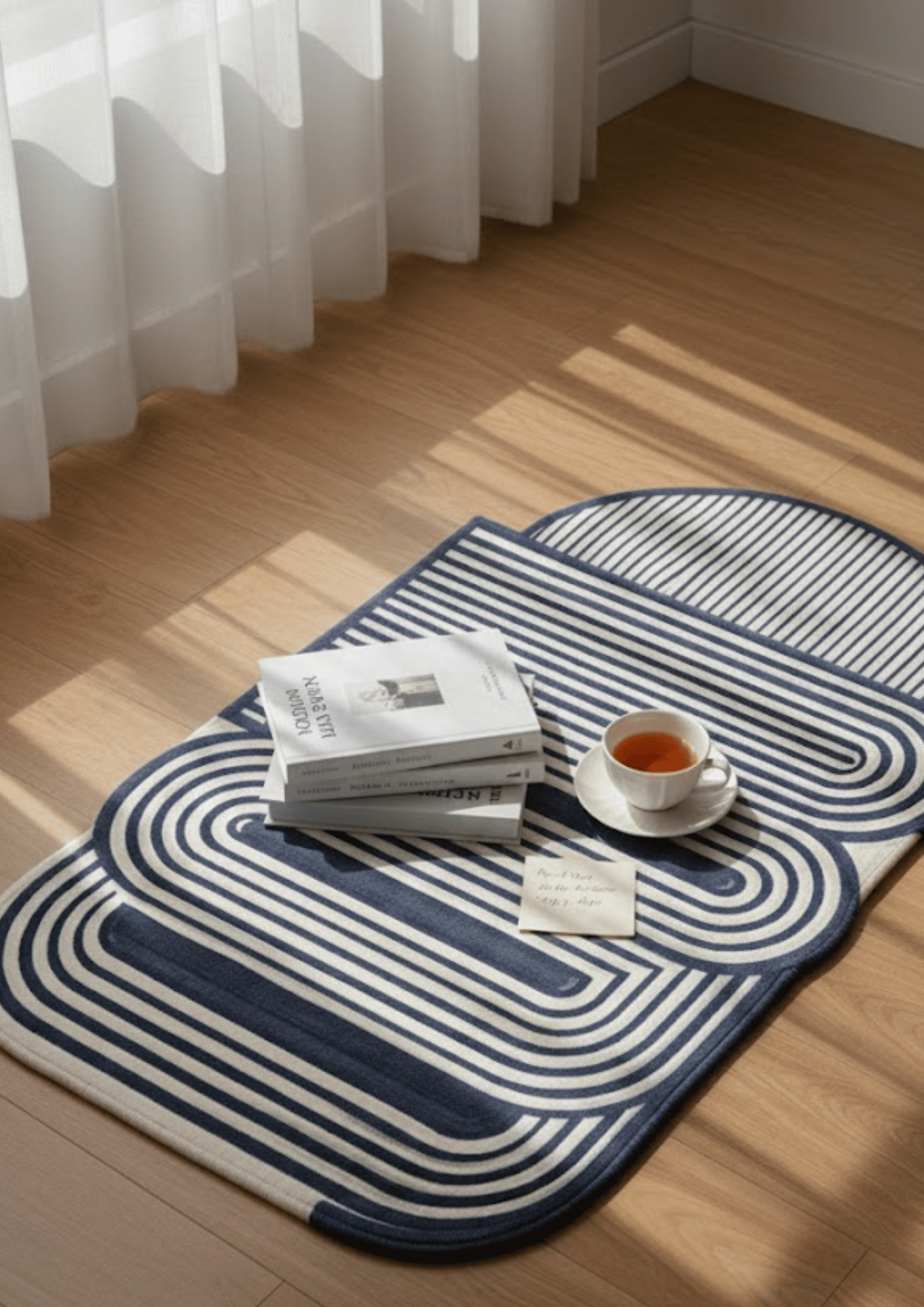 Woolen Handtufted Carpet_ Nord Curve