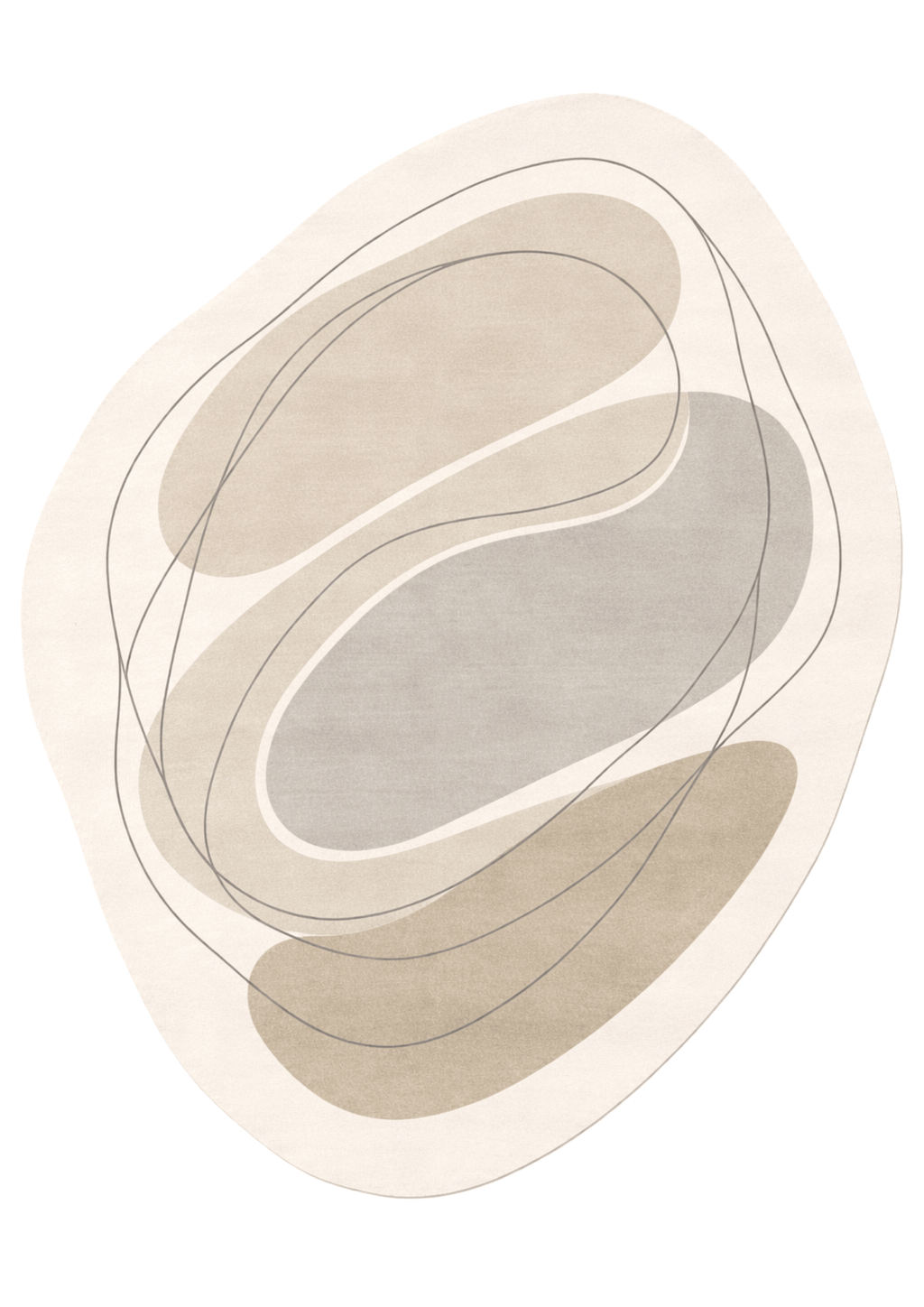 Woolen Handtufted Carpet_ Onda Neutral