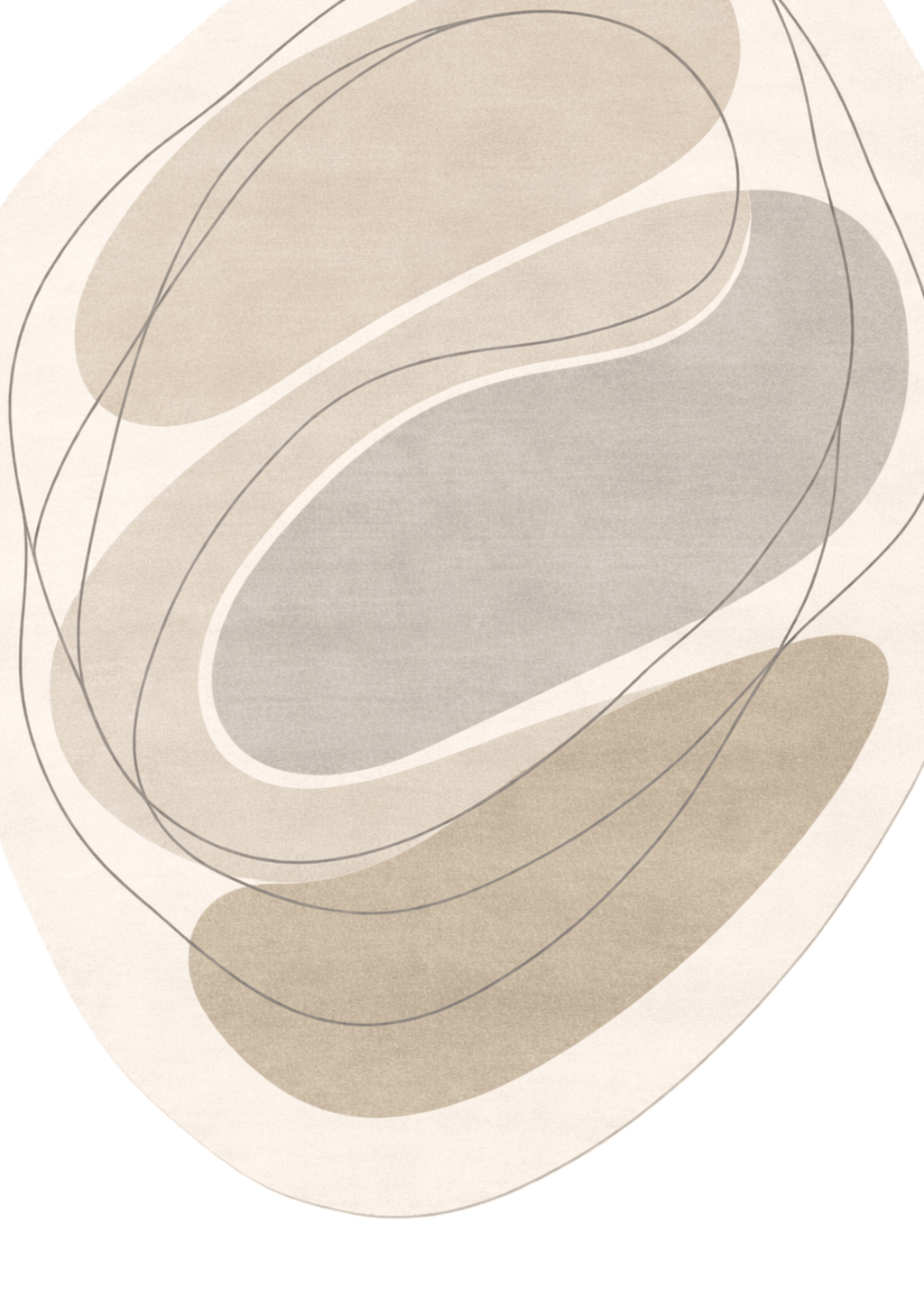 Woolen Handtufted Carpet_ Onda Neutral