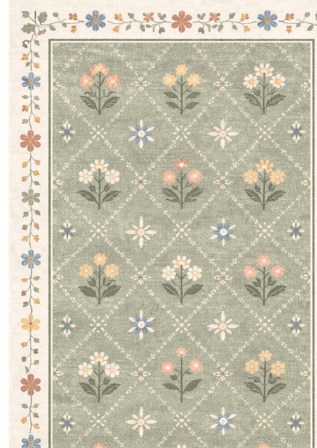 Woolen Handtufted Carpet_ Phool Vatika
