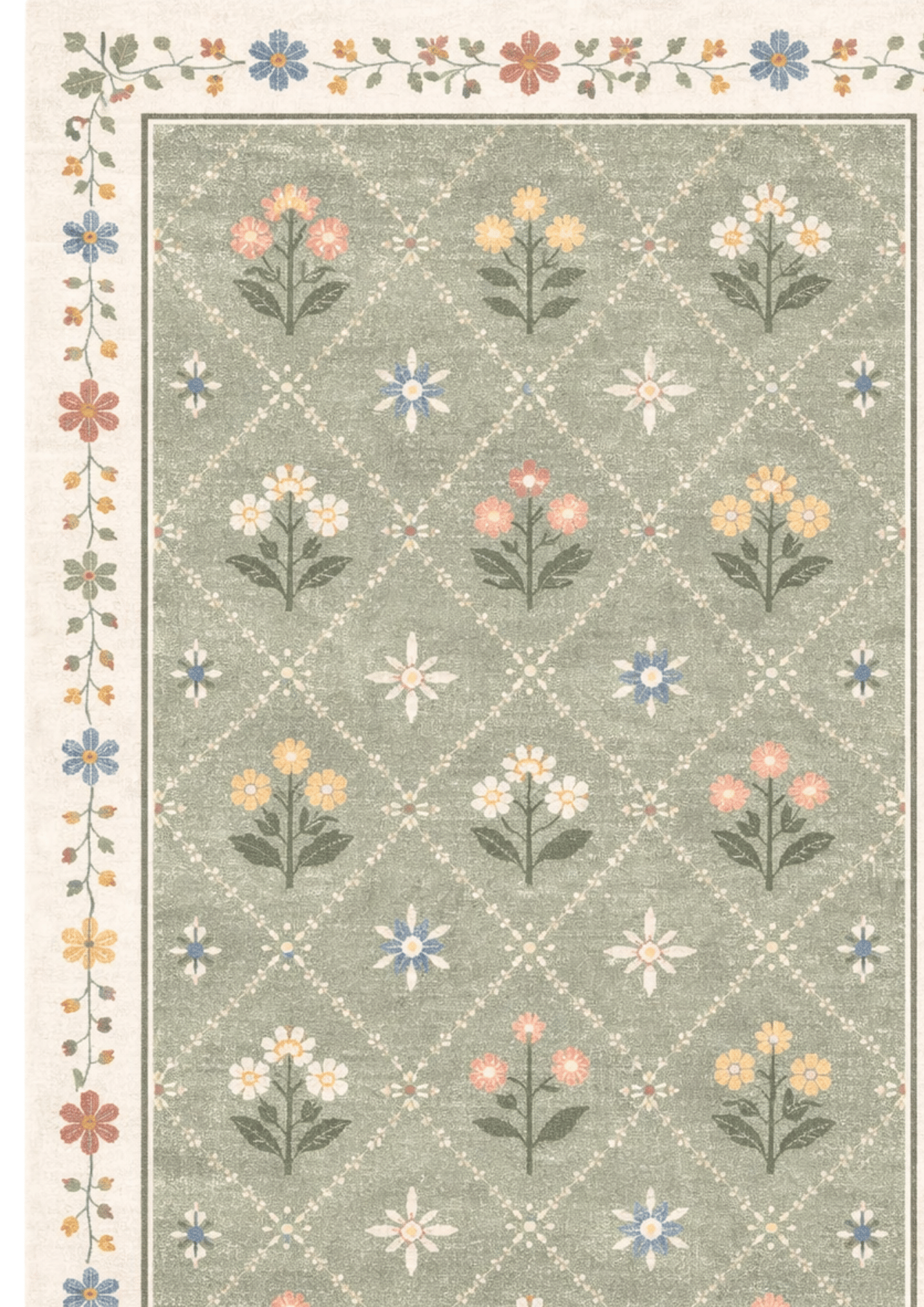 Woolen Handtufted Carpet_ Phool Vatika