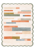 Woolen Handtufted Carpet - Rang Blocks