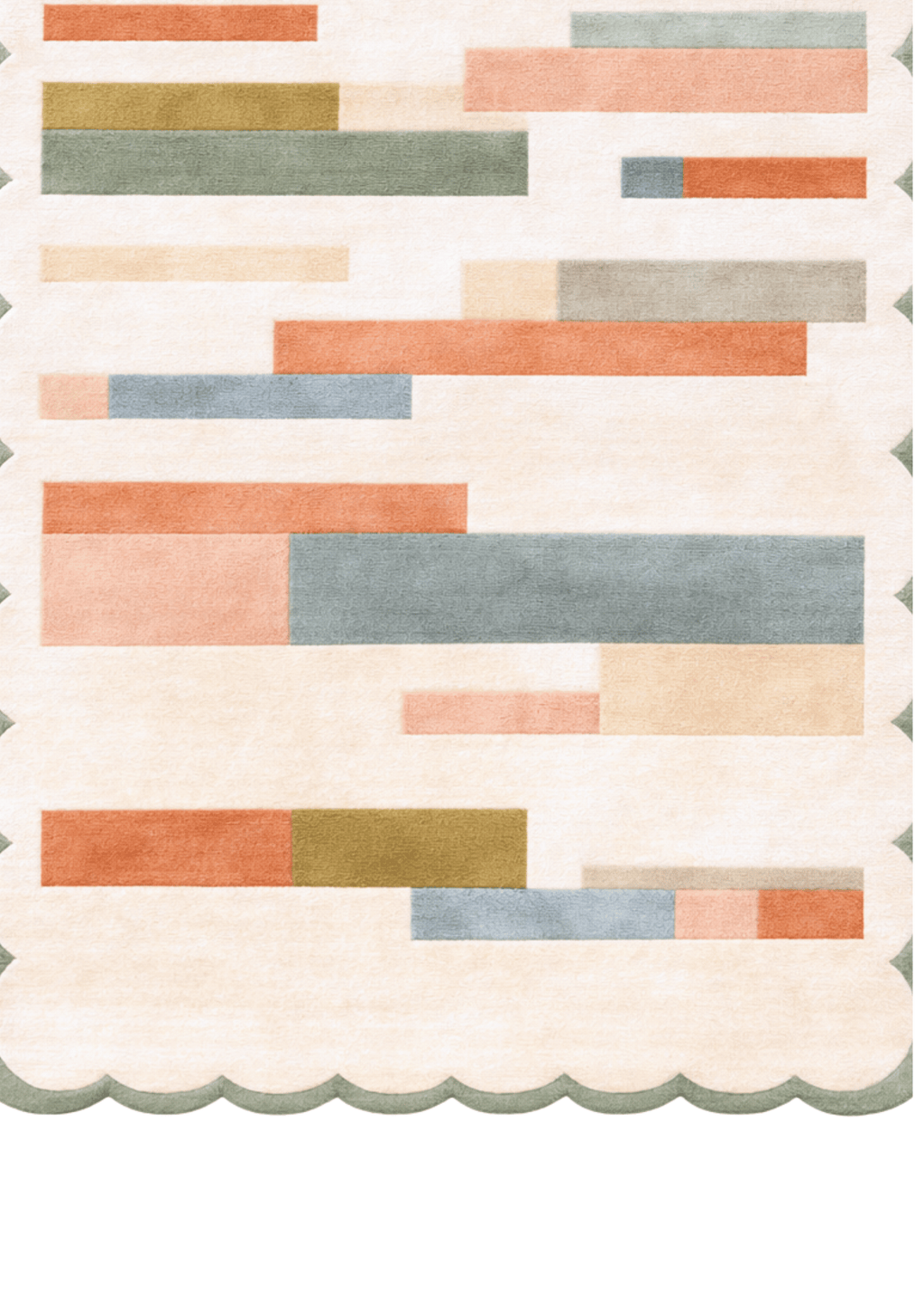 Woolen Handtufted Carpet - Rang Blocks