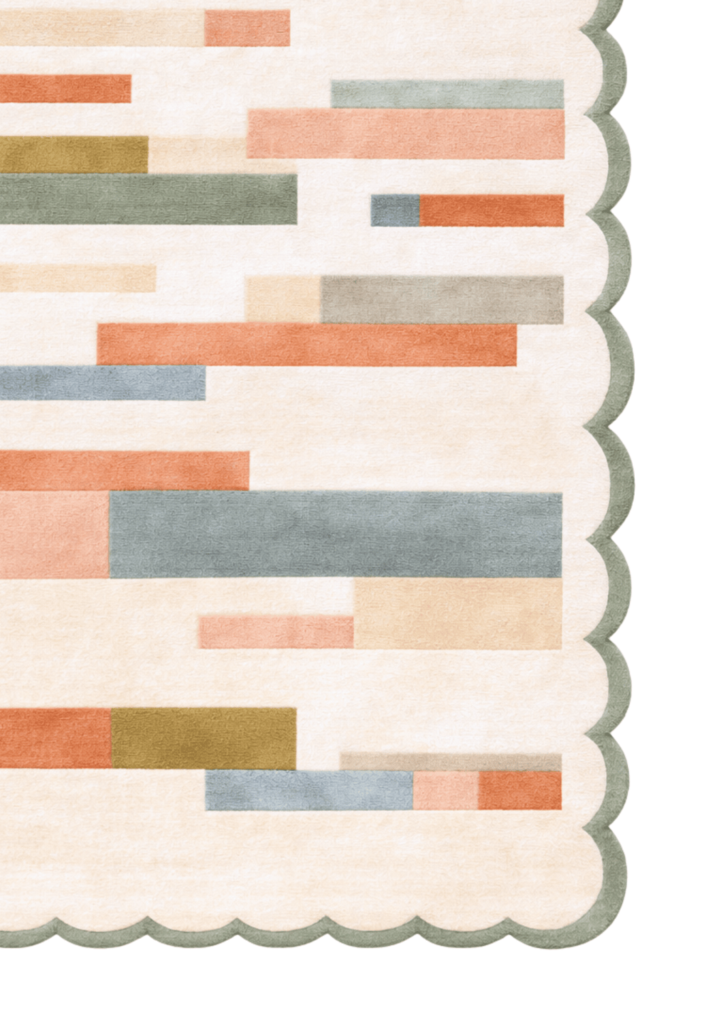Woolen Handtufted Carpet - Rang Blocks