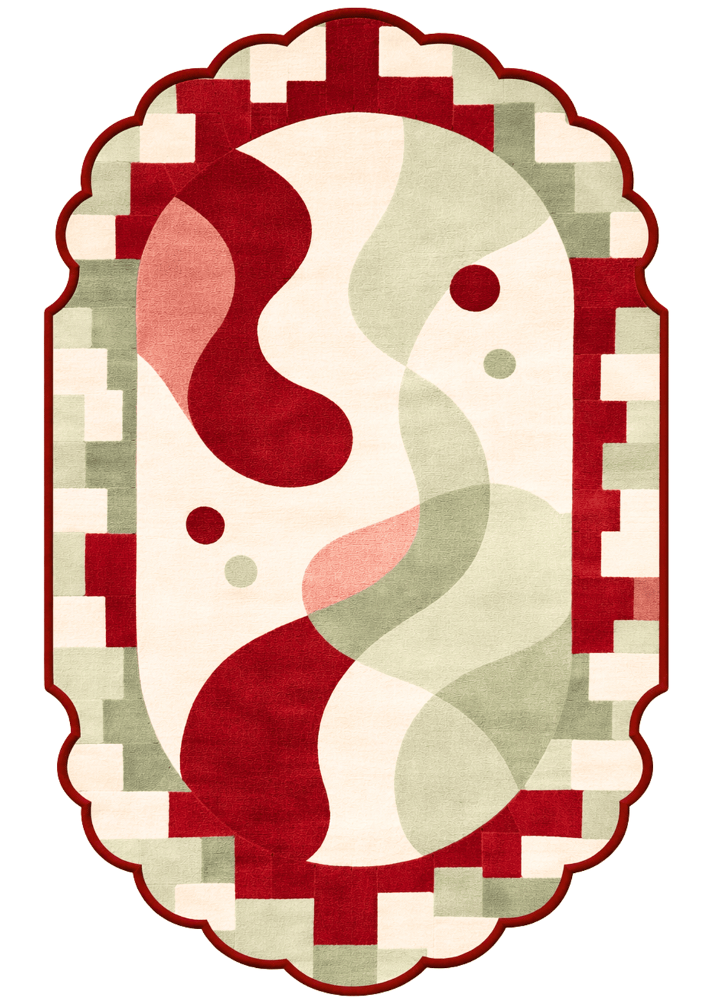 Woolen Handtufted Carpet_ Tarangini