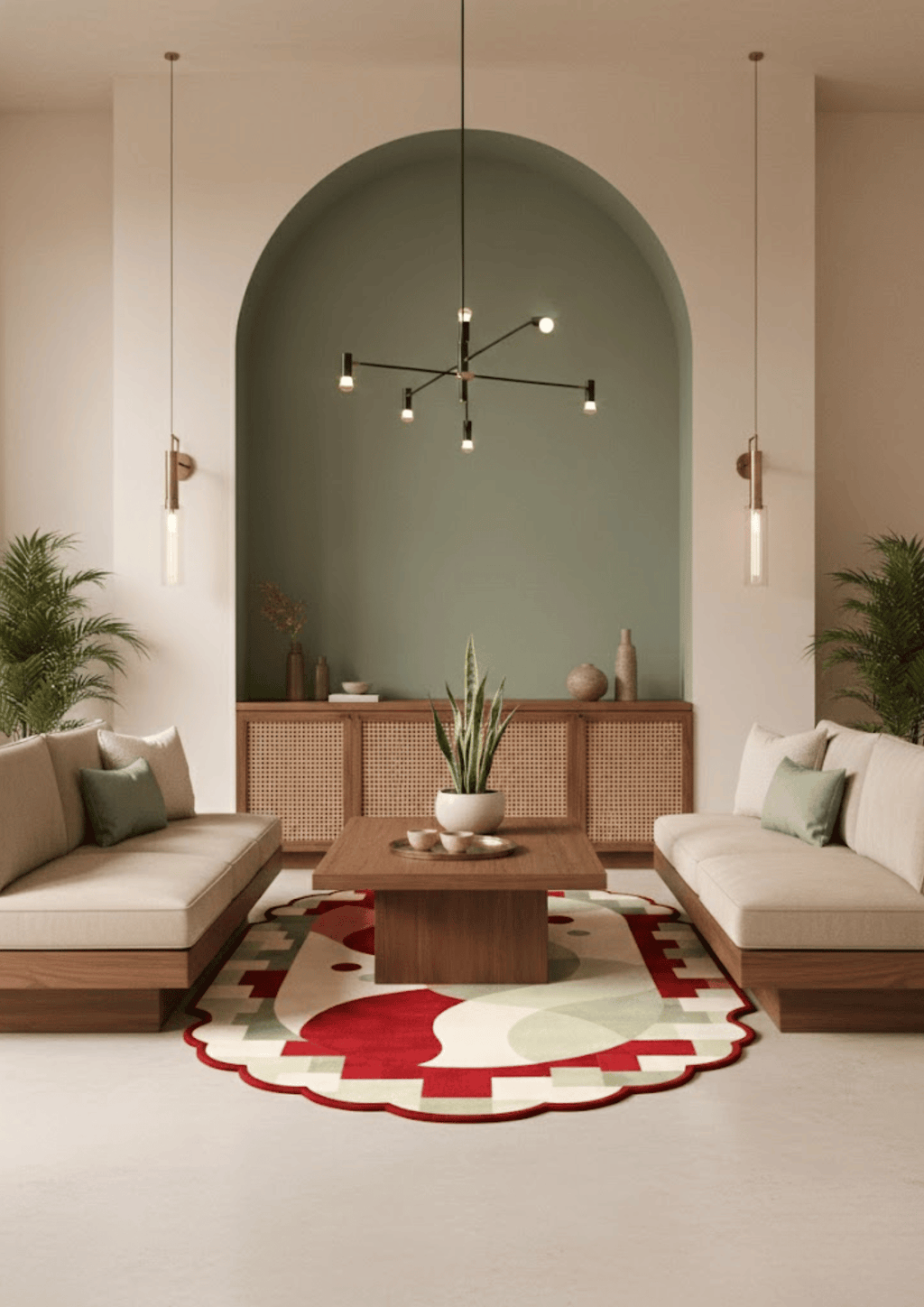 Woolen Handtufted Carpet_ Tarangini