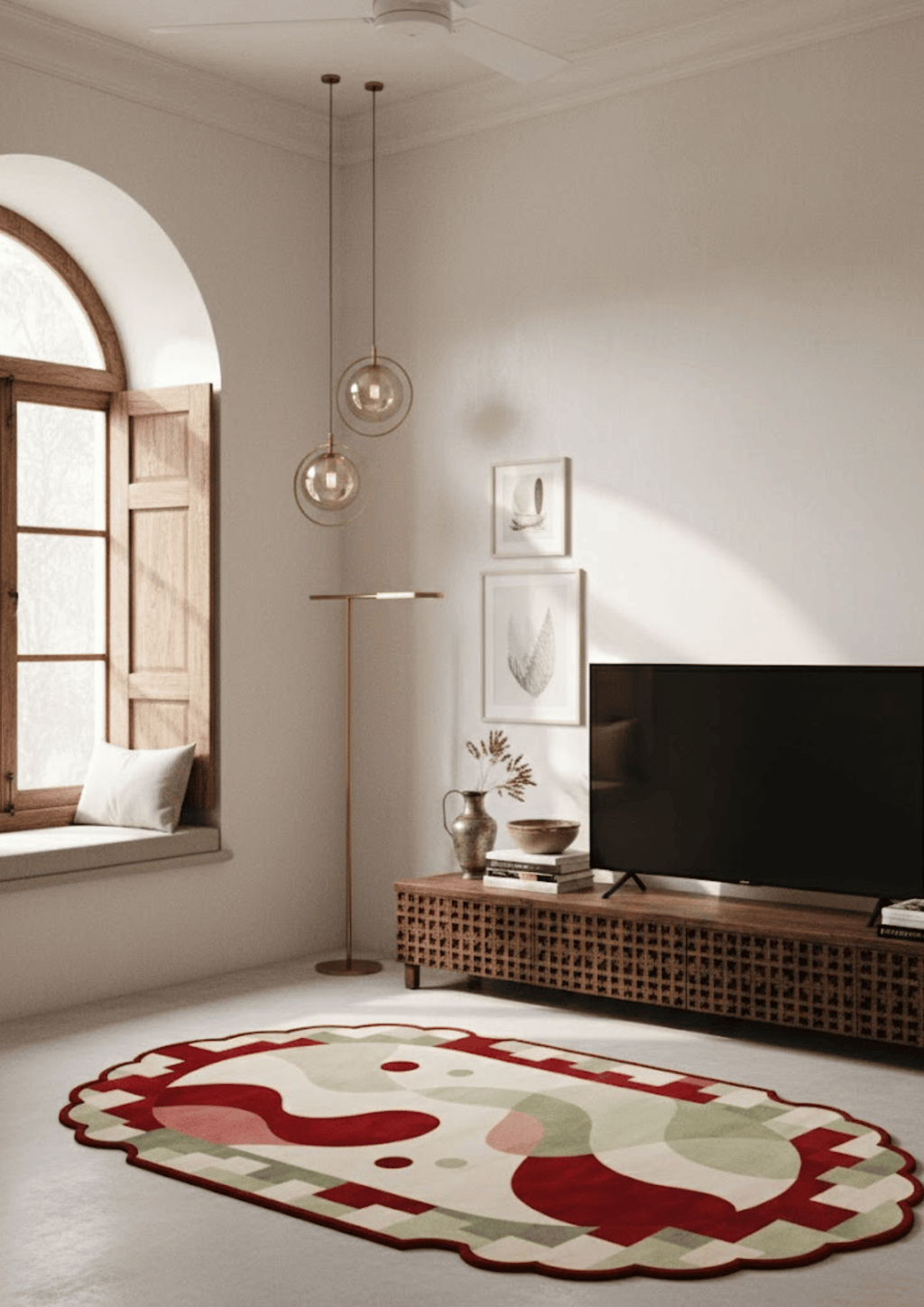 Woolen Handtufted Carpet_ Tarangini
