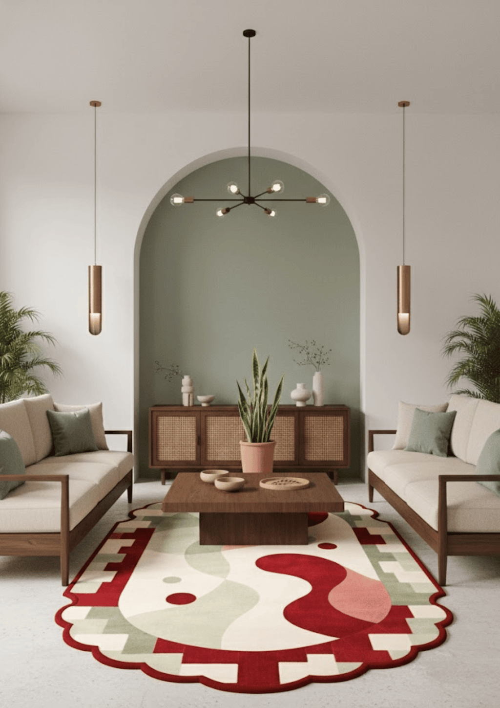 Woolen Handtufted Carpet_ Tarangini