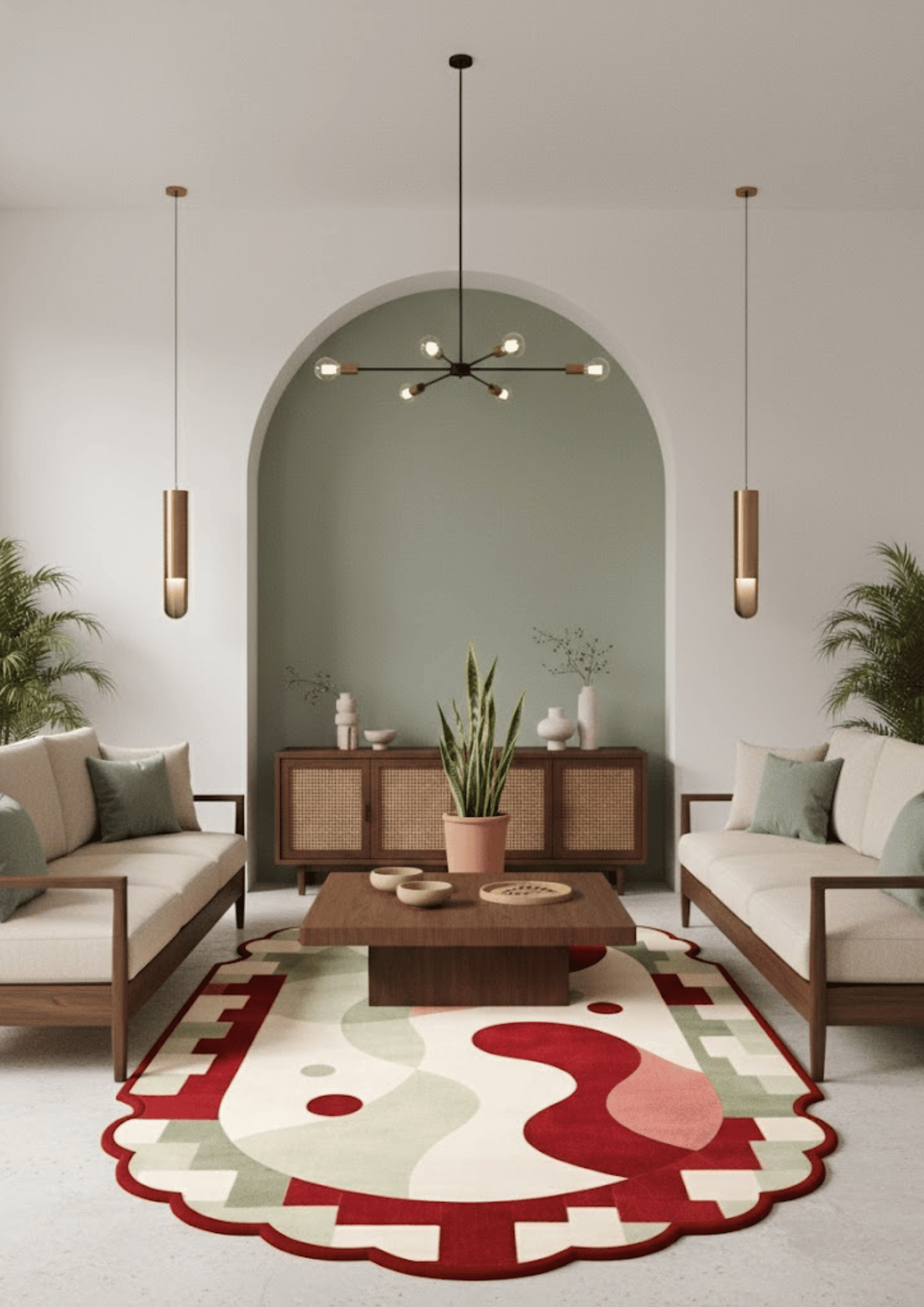 Woolen Handtufted Carpet_ Tarangini