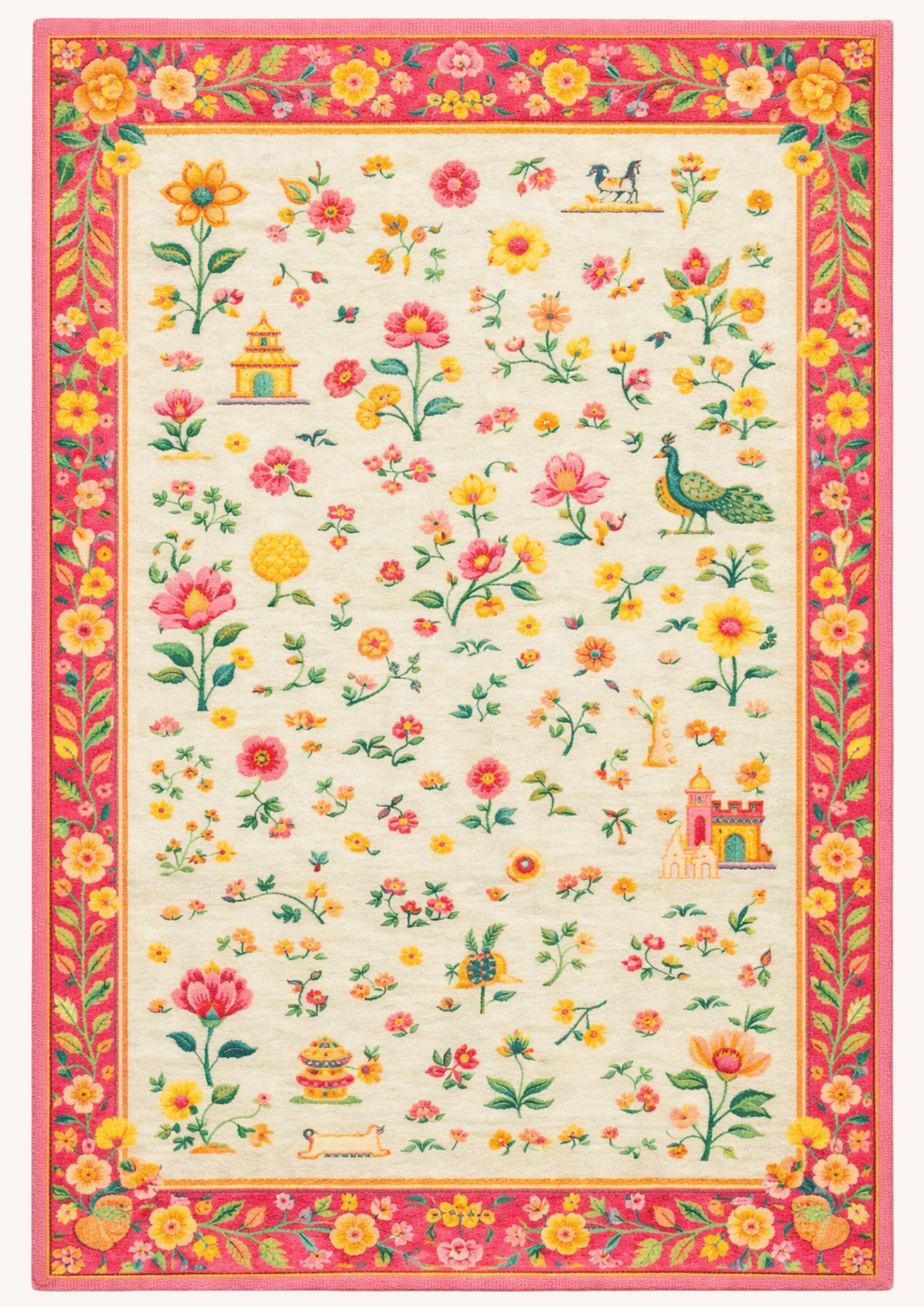 Woolen Handtufted Carpet_  Bahaar