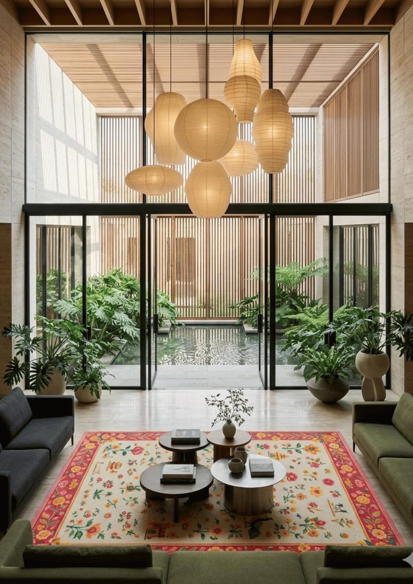Woolen Handtufted Carpet_  Bahaar
