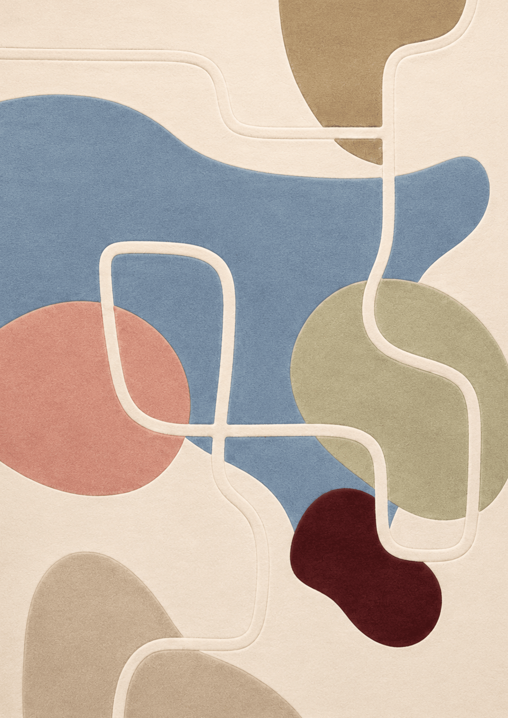 Woolen Handtufted Carpet_Estuary