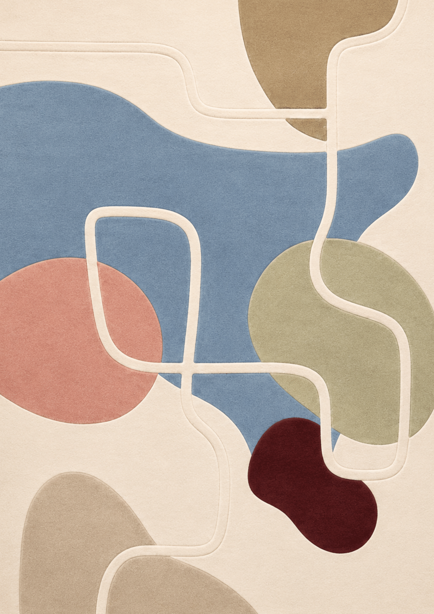 Woolen Handtufted Carpet_Estuary