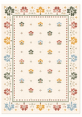Woolen Handtufted Carpet_  Rang Phool