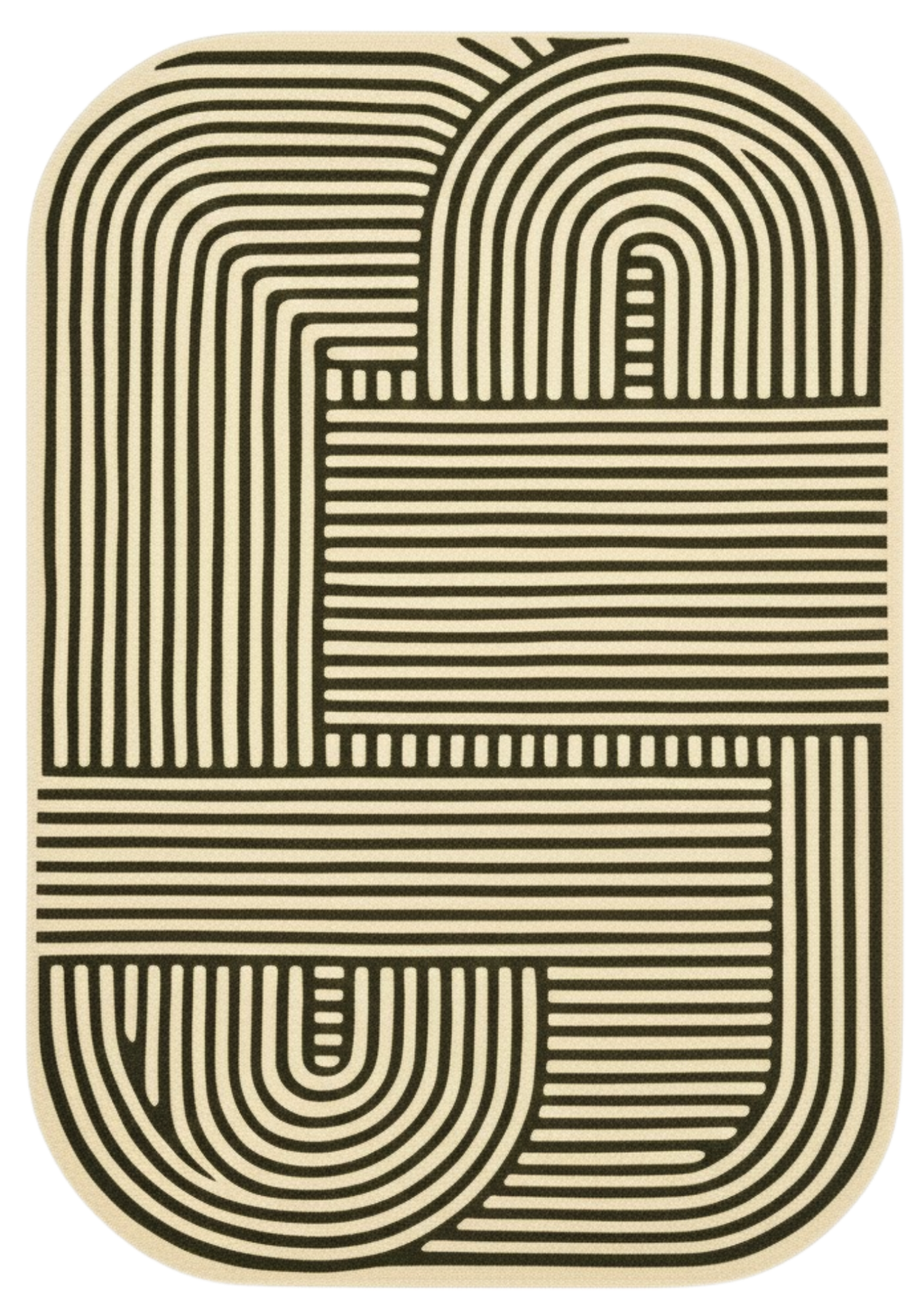Woolen Handtufted Carpet_ Formline