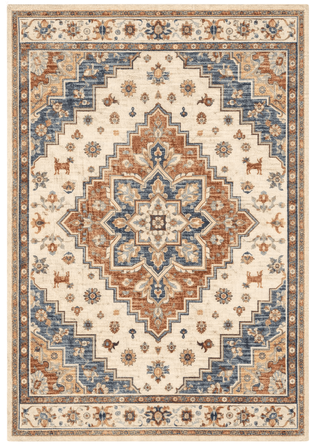 Woolen Handtufted Carpet_ Veerangan