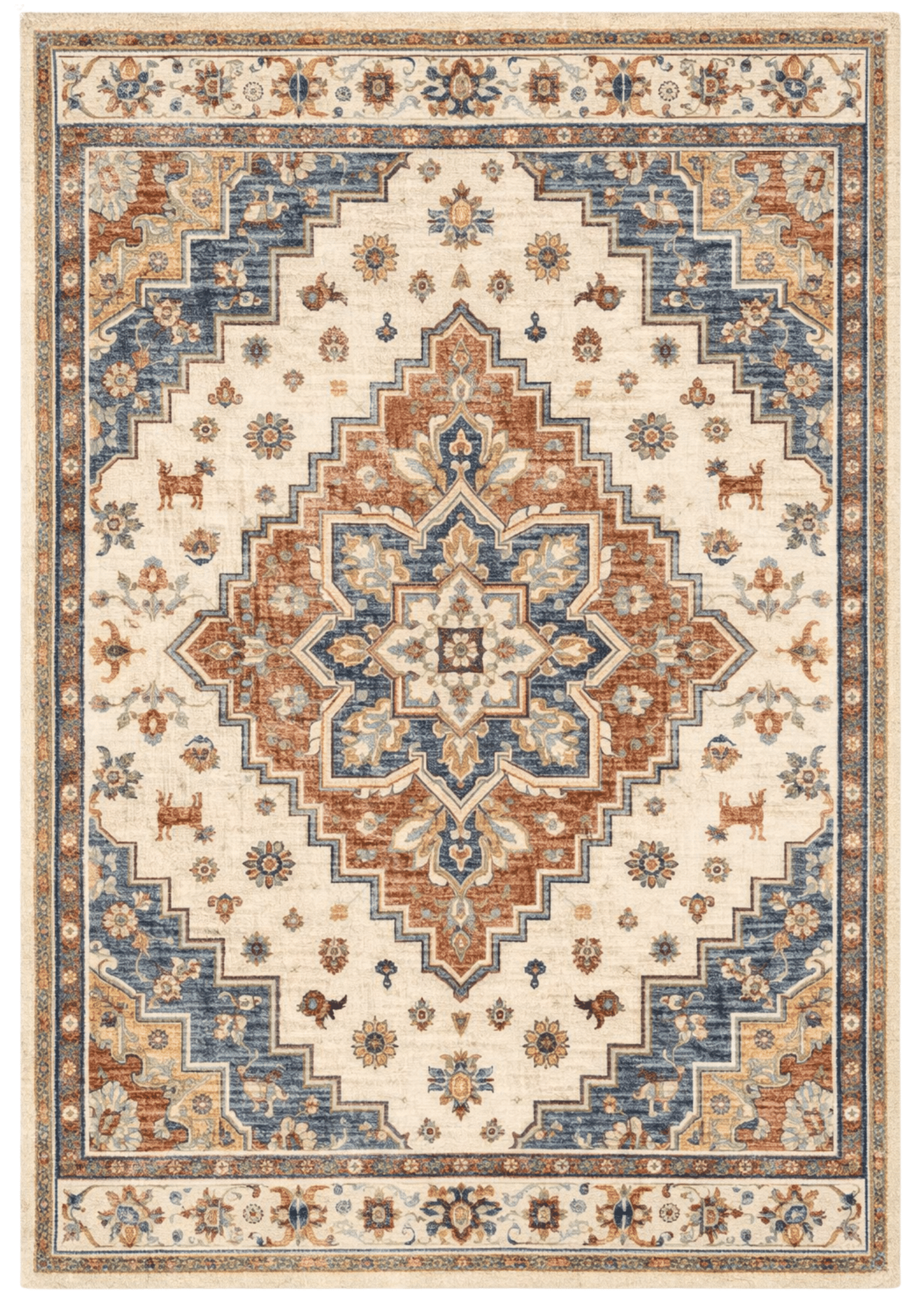 Woolen Handtufted Carpet_ Veerangan