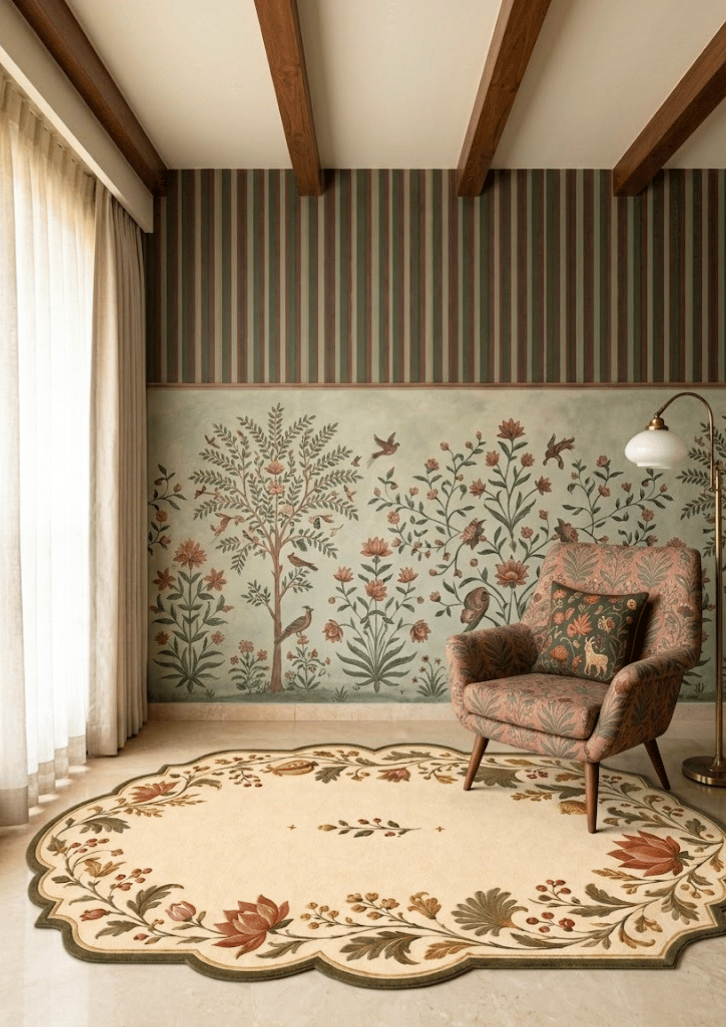 Woolen Handtufted Carpet _ Pankhuri
