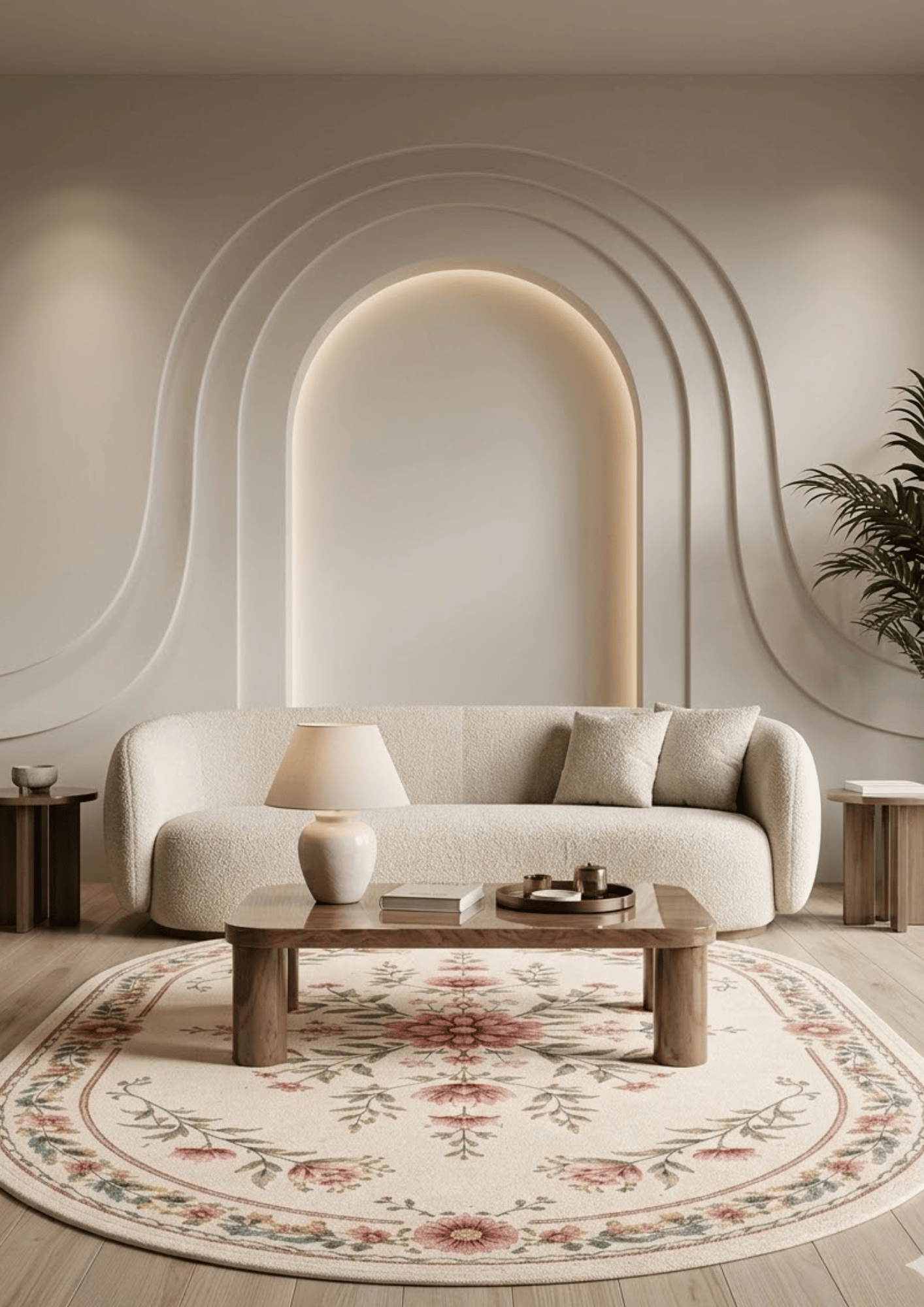 Woolen Handtufted Carpet_  Phool Saanjh