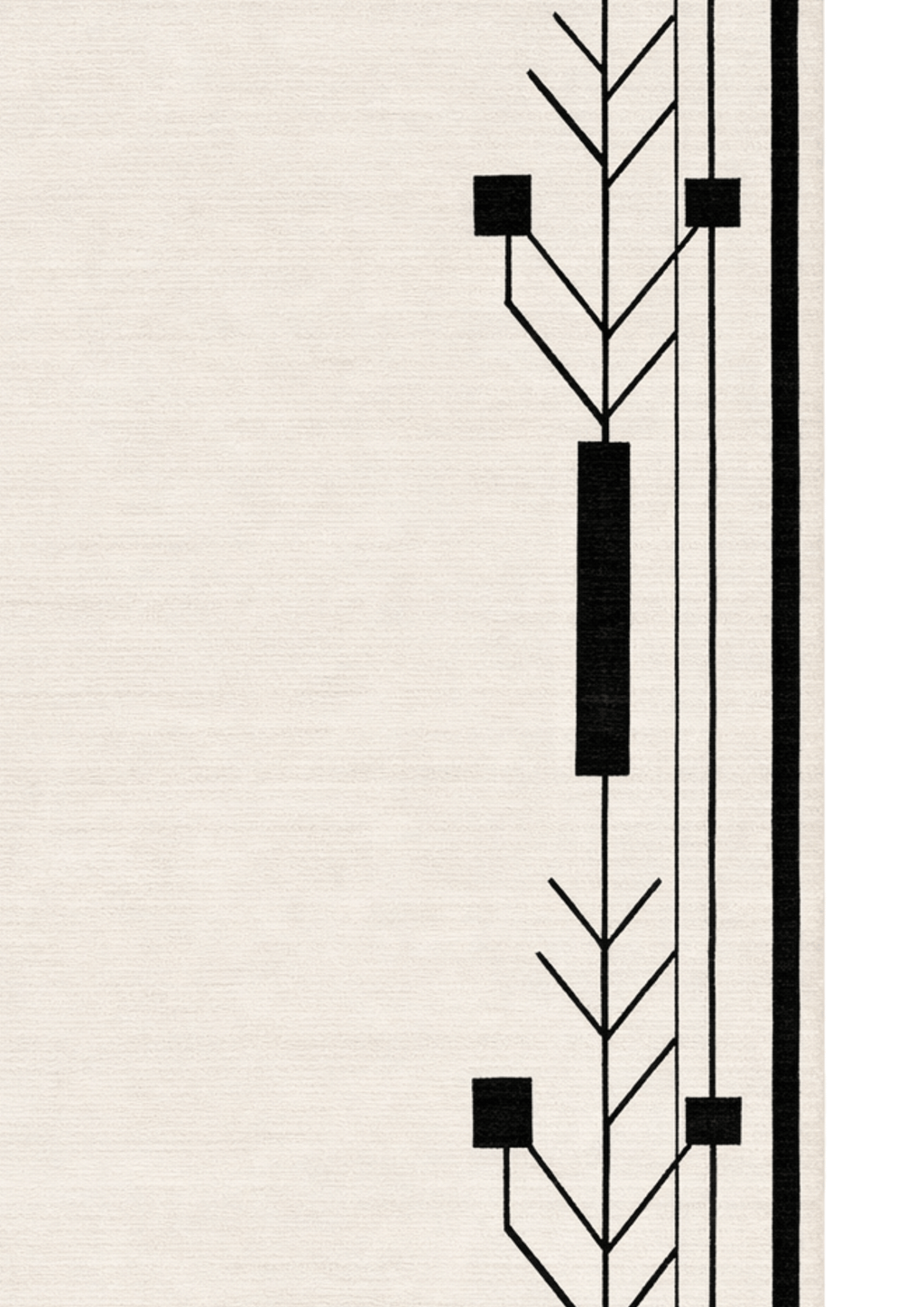 Woolen Handtufted Carpet_ Prairie Frame