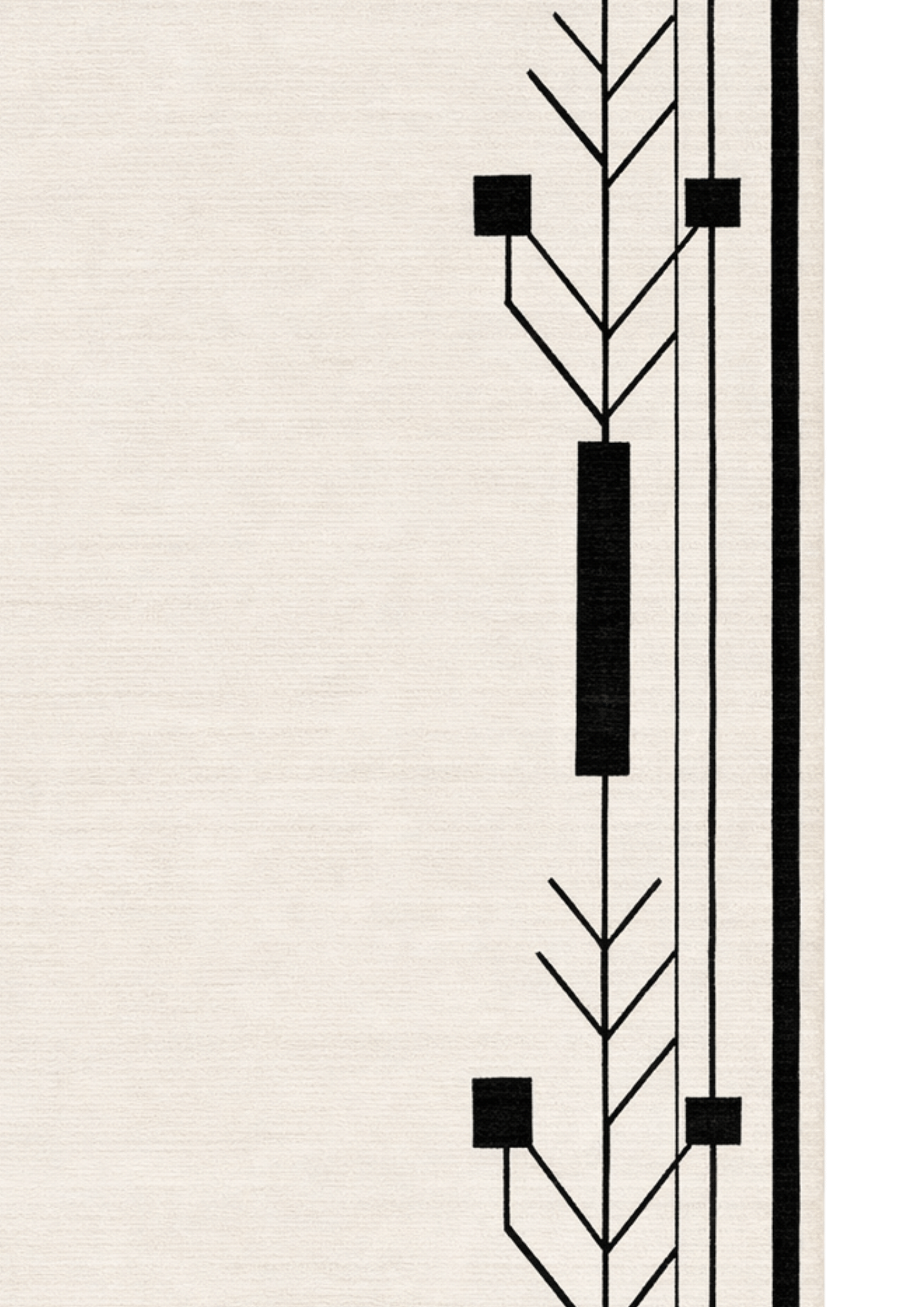 Woolen Handtufted Carpet_ Prairie Frame