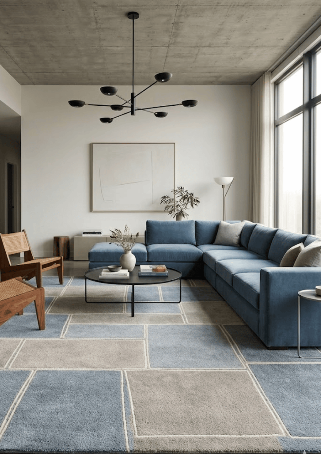 Woolen Handtufted Carpet_ Scandi Patchline