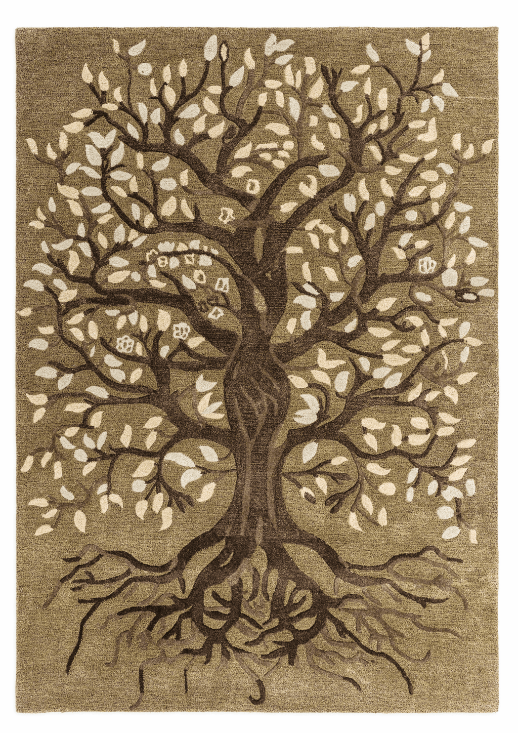 Woolen Handmade Carpet - Tree of Life