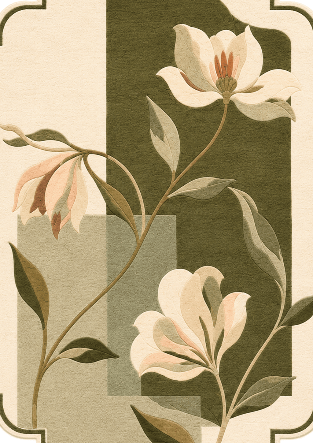 Woolen Handtufted Carpet _ Yulan