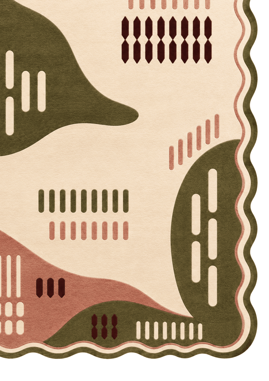 Woolen Handtufted Carpet - Mitti Grove