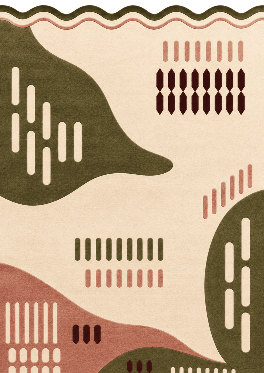 Woolen Handtufted Carpet - Mitti Grove