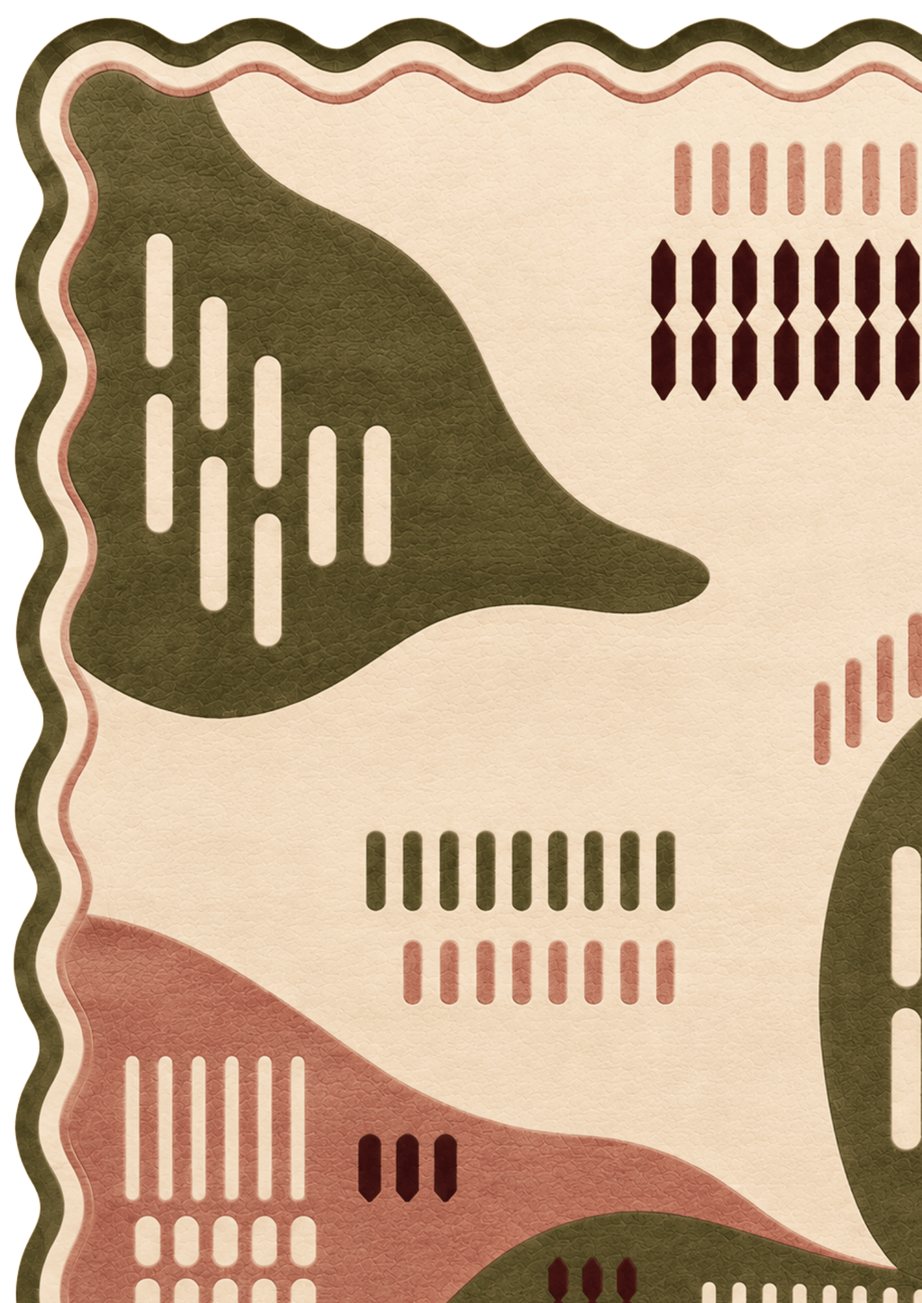 Woolen Handtufted Carpet - Mitti Grove