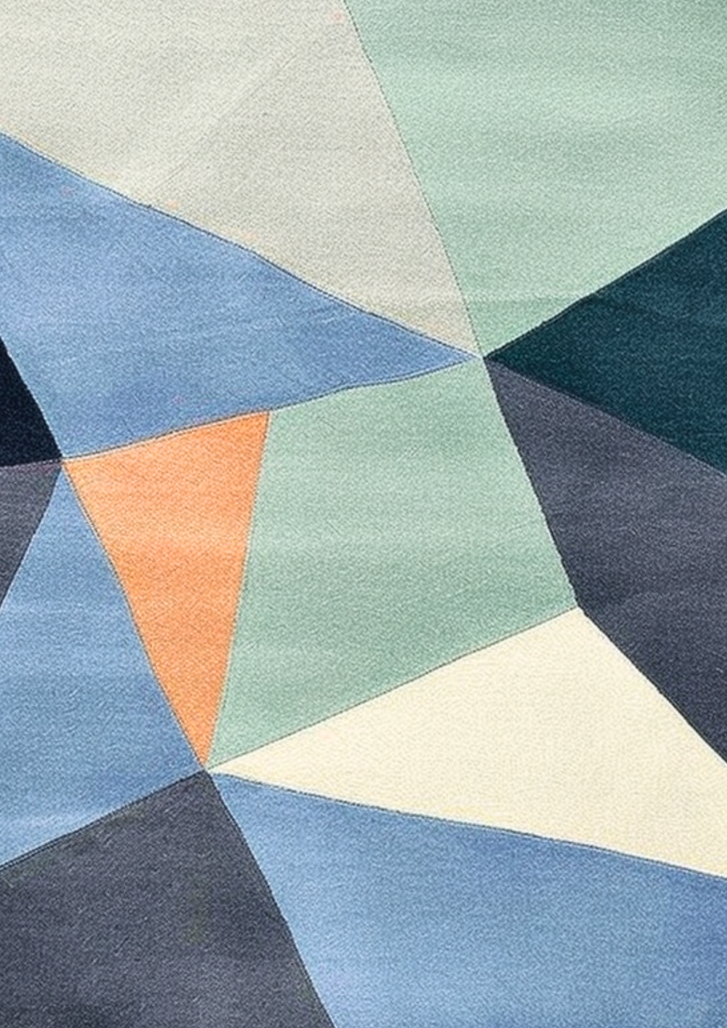 Round Woolen Handtufted Carpet _ Hjørne