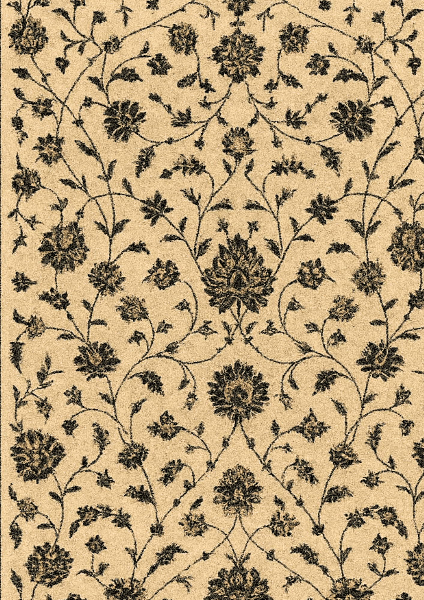 Wool Handtufted Carpet _  Pushpvatika