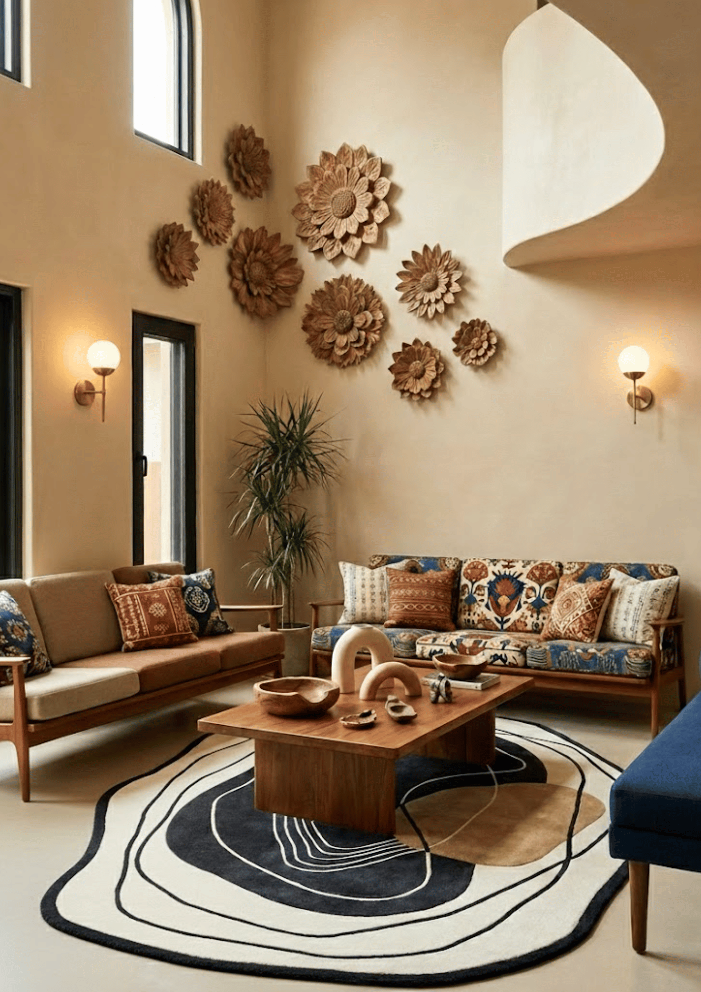 Woolen Handtufted Carpet_ KoraNor