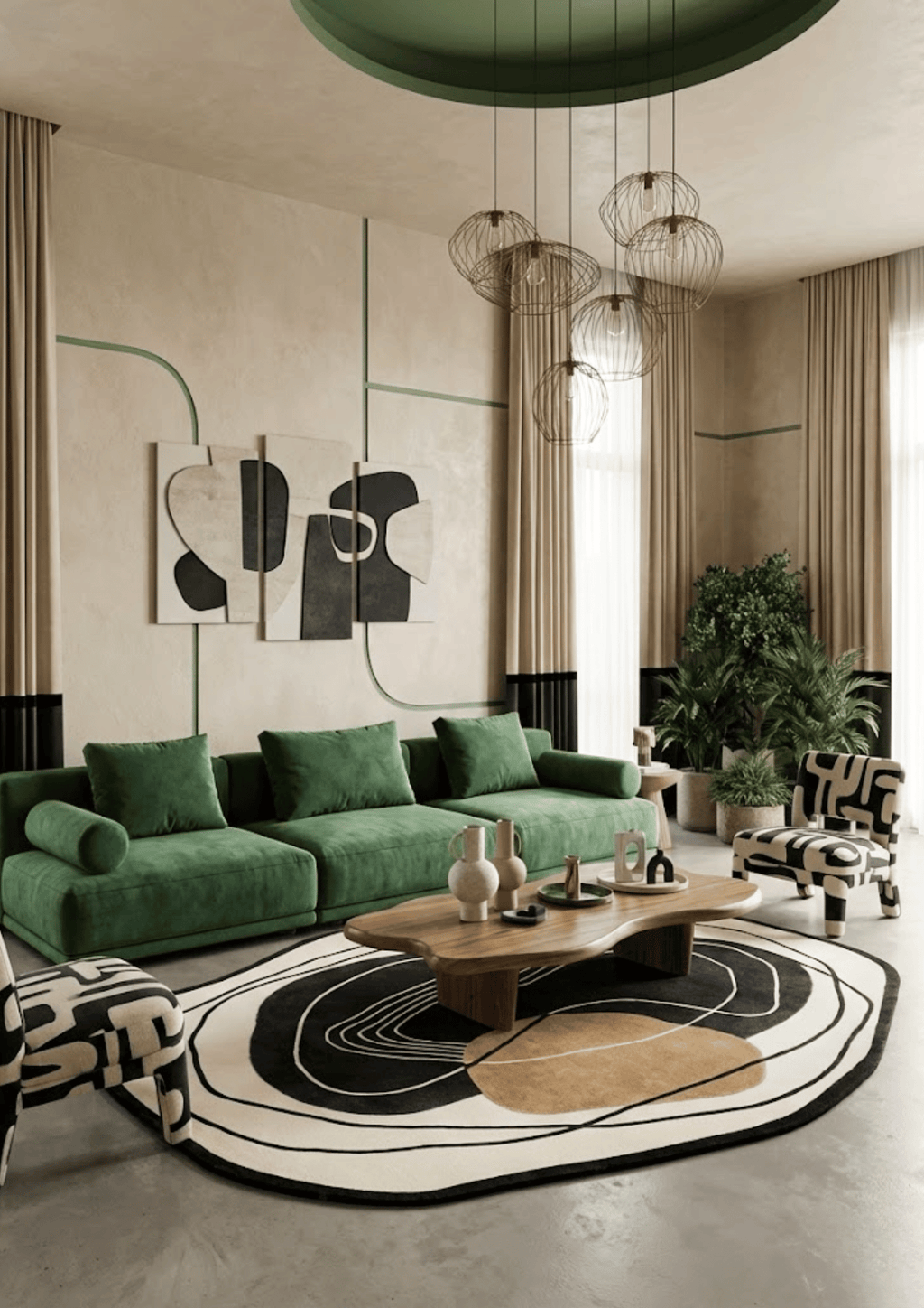 Woolen Handtufted Carpet_ KoraNor