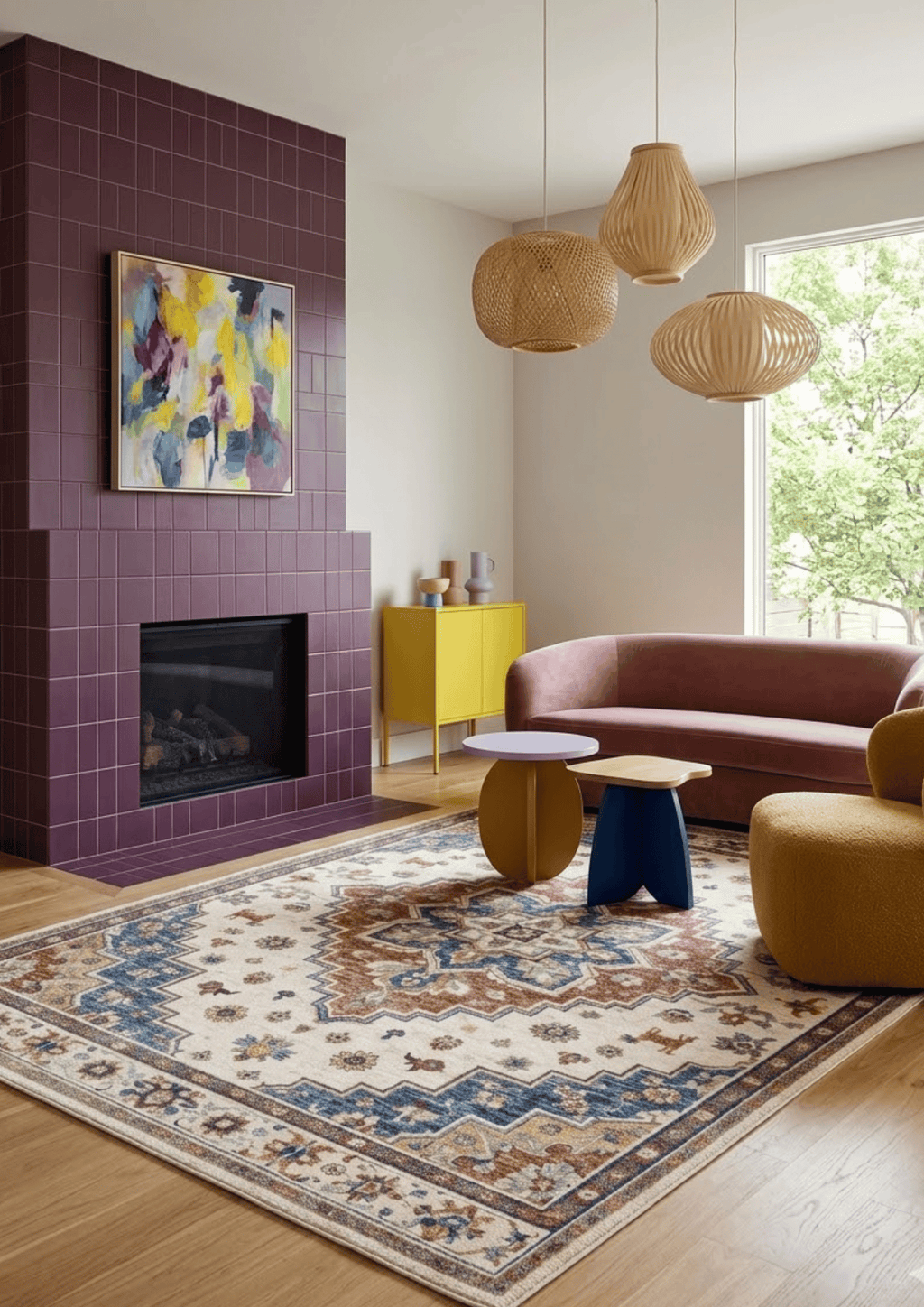 Woolen Handtufted Carpet_ Veerangan