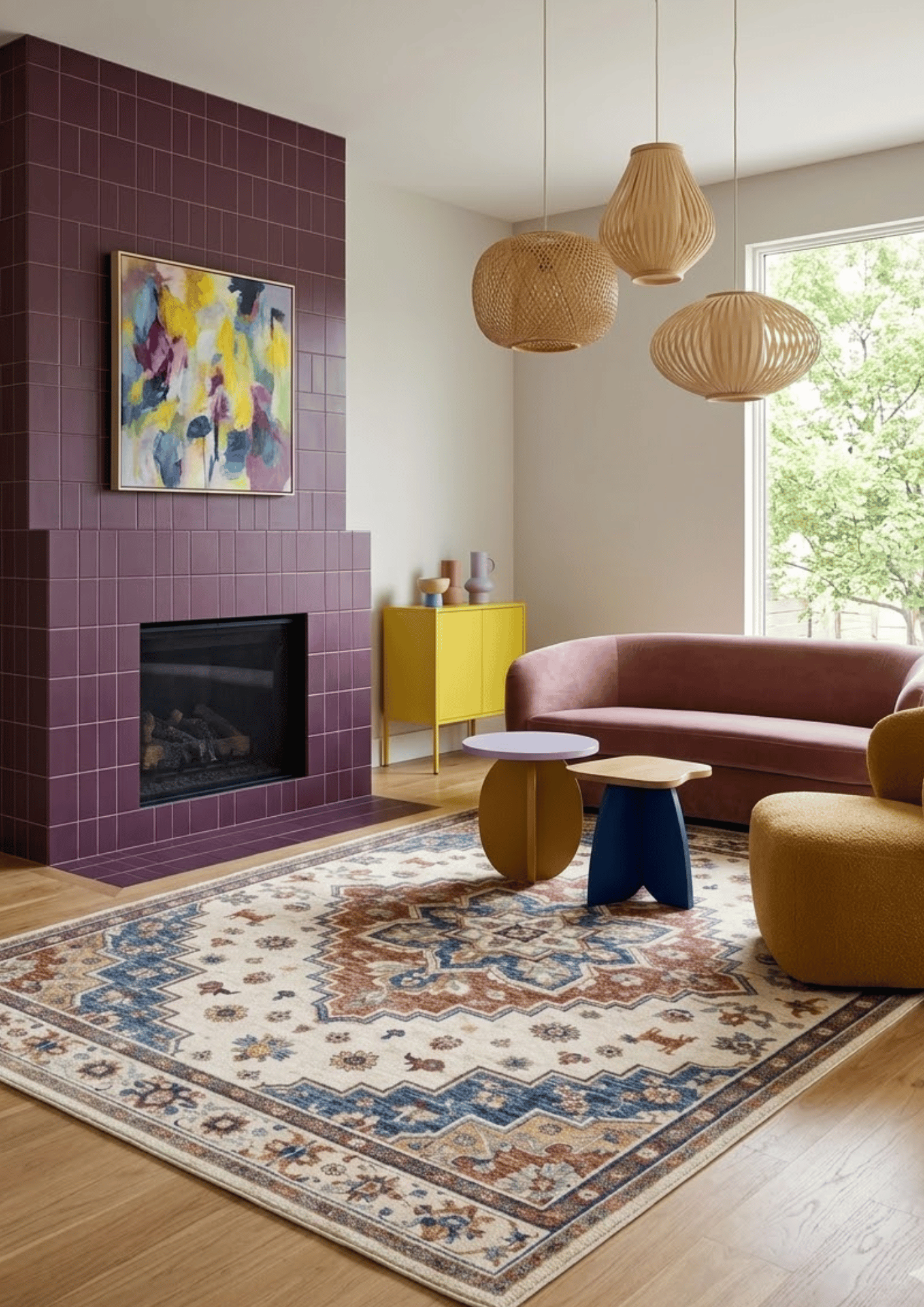 Woolen Handtufted Carpet_ Veerangan