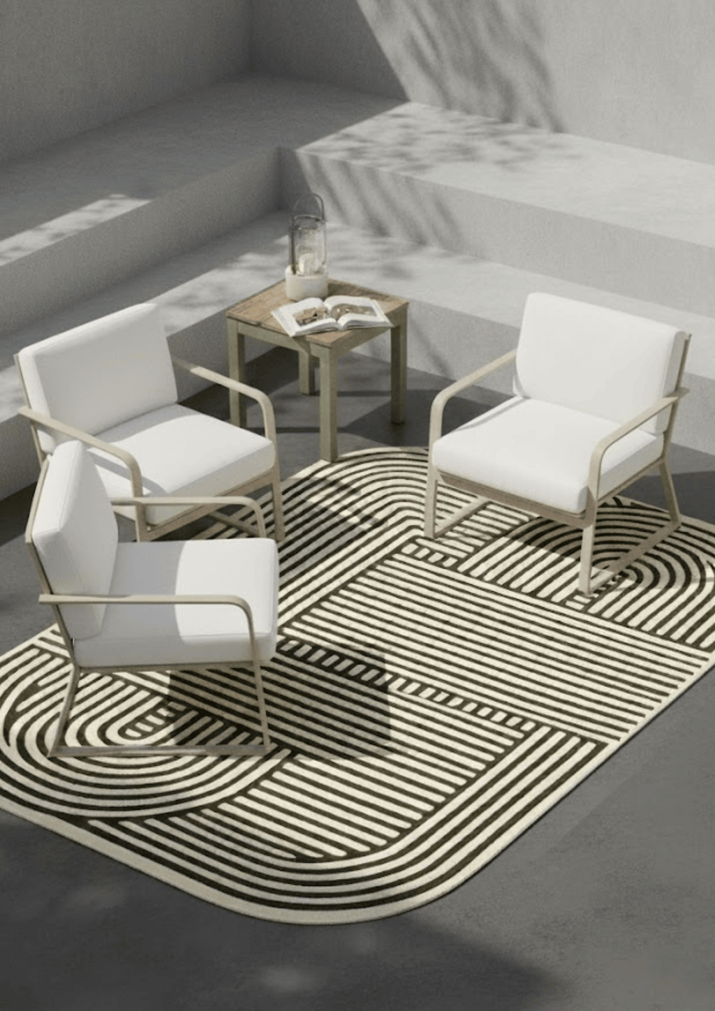 Woolen Handtufted Carpet_ Formline