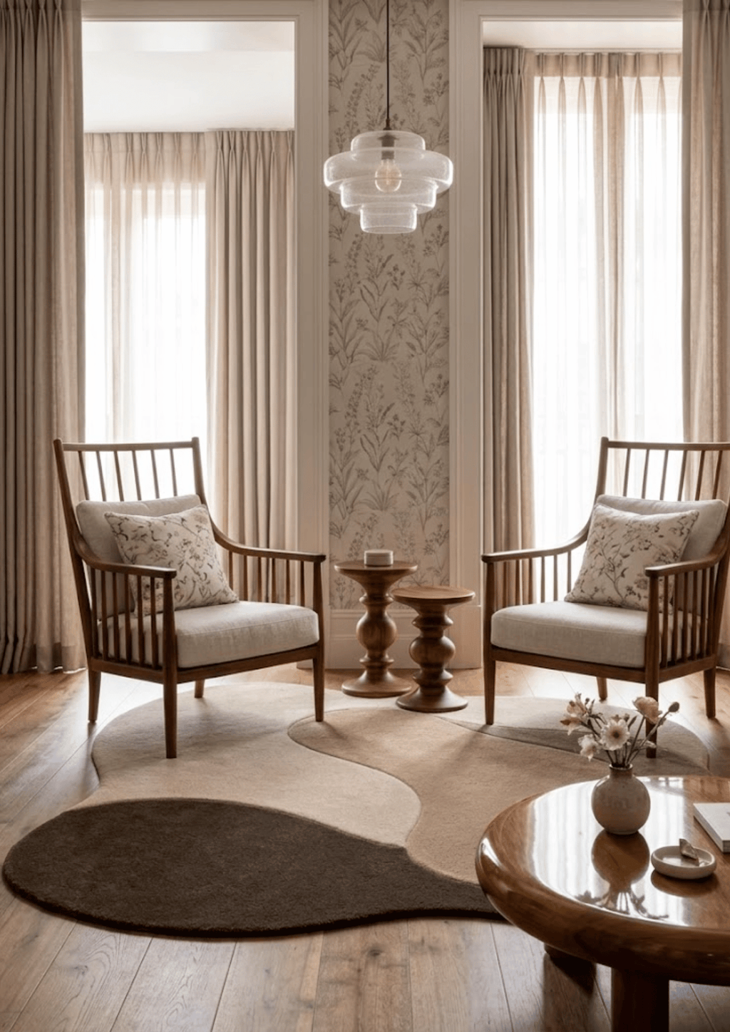 Woolen Handtufted Carpet _ Sandrift