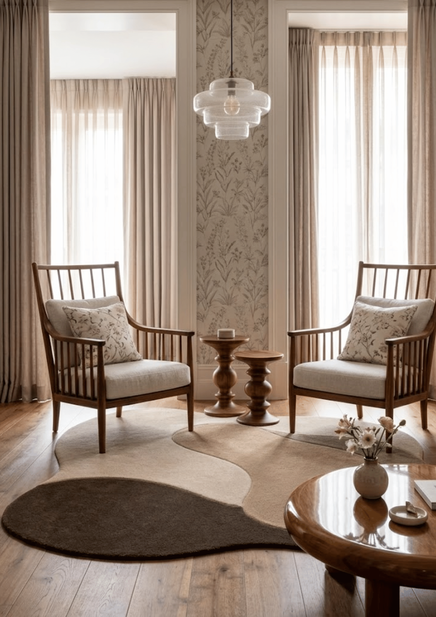 Woolen Handtufted Carpet _ Sandrift