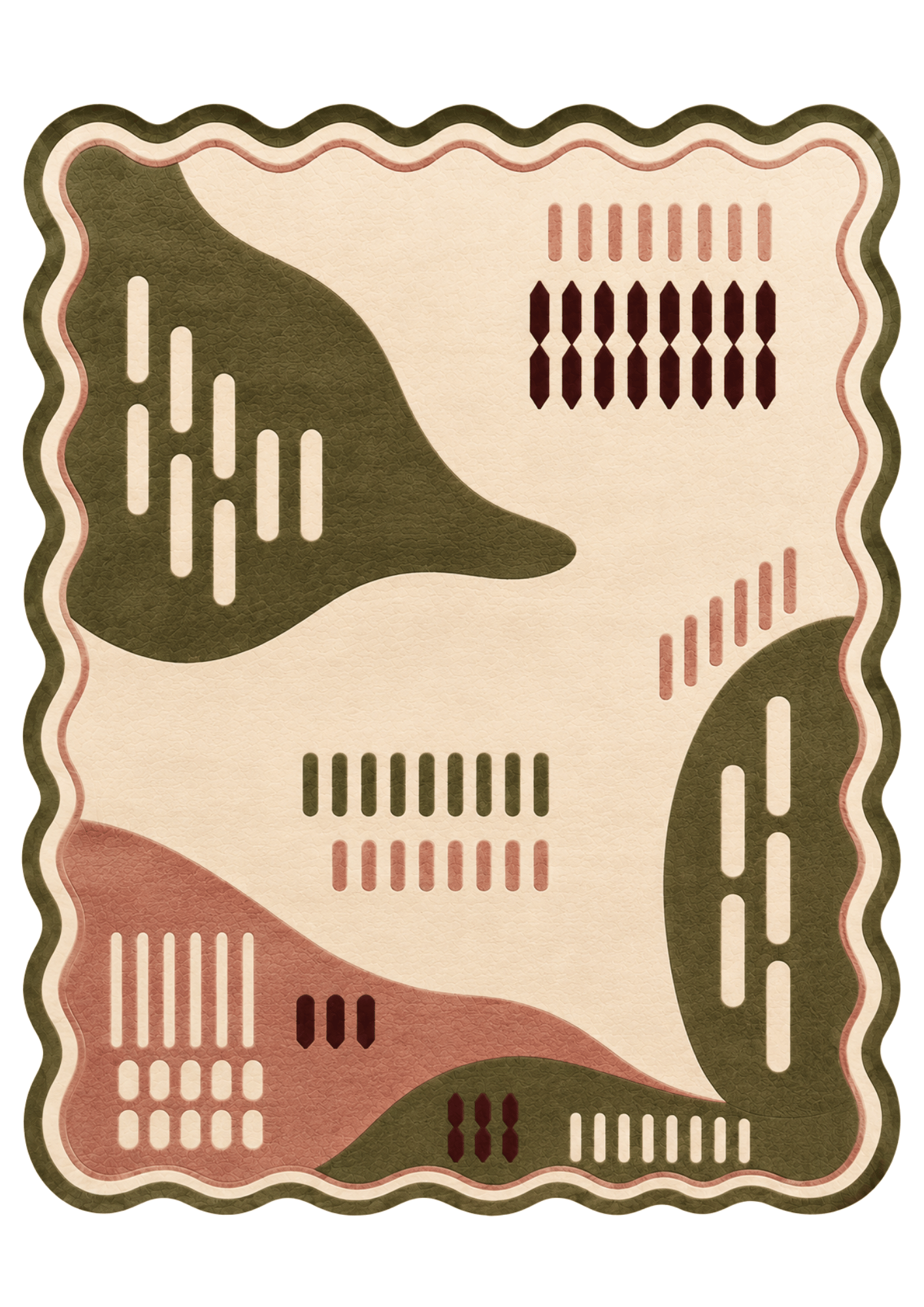 Woolen Handtufted Carpet - Mitti Grove